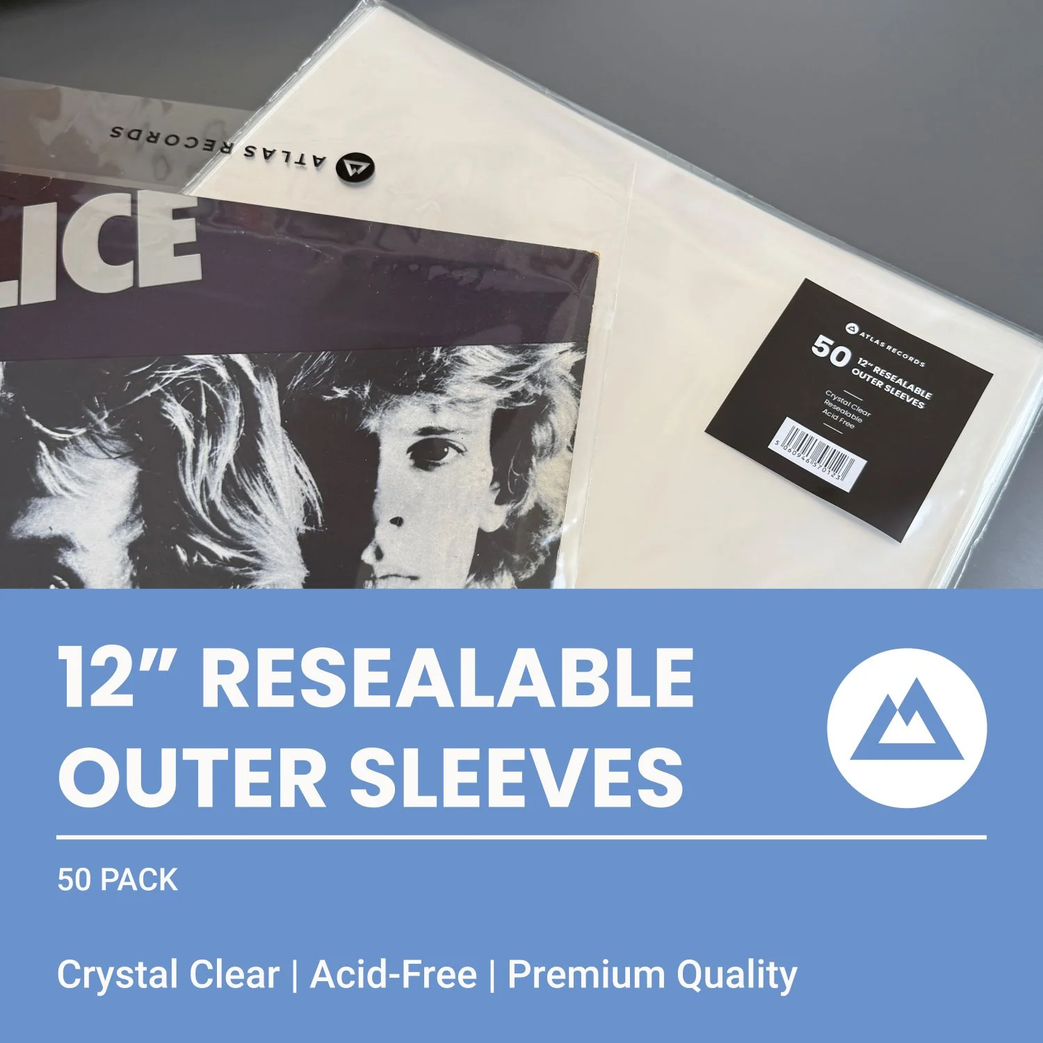 Crystal Clear Resealable Record Sleeves - Image 10