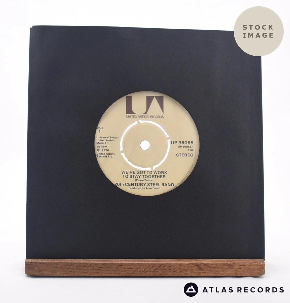 20th Century Steel Band - We've Got To Work To Stay Together - 7" Vinyl Record