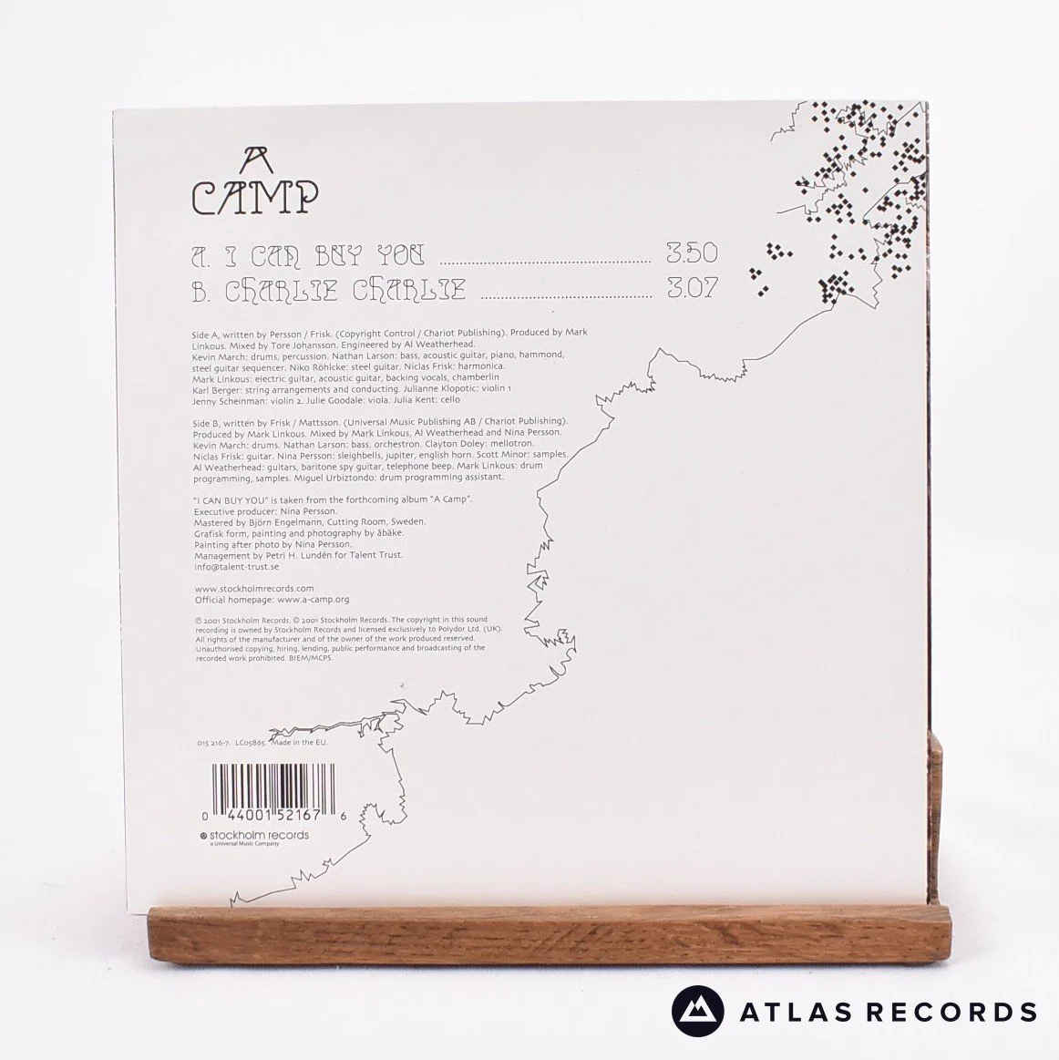 A Camp - I Can Buy You - Limited Edition 7" Vinyl Record - NM/EX - Image 2