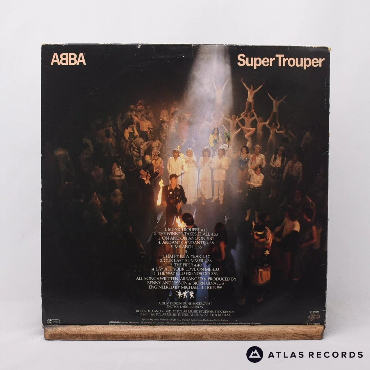 ABBA - Super Trouper - LP Vinyl Record - VG+/EX - Image 2