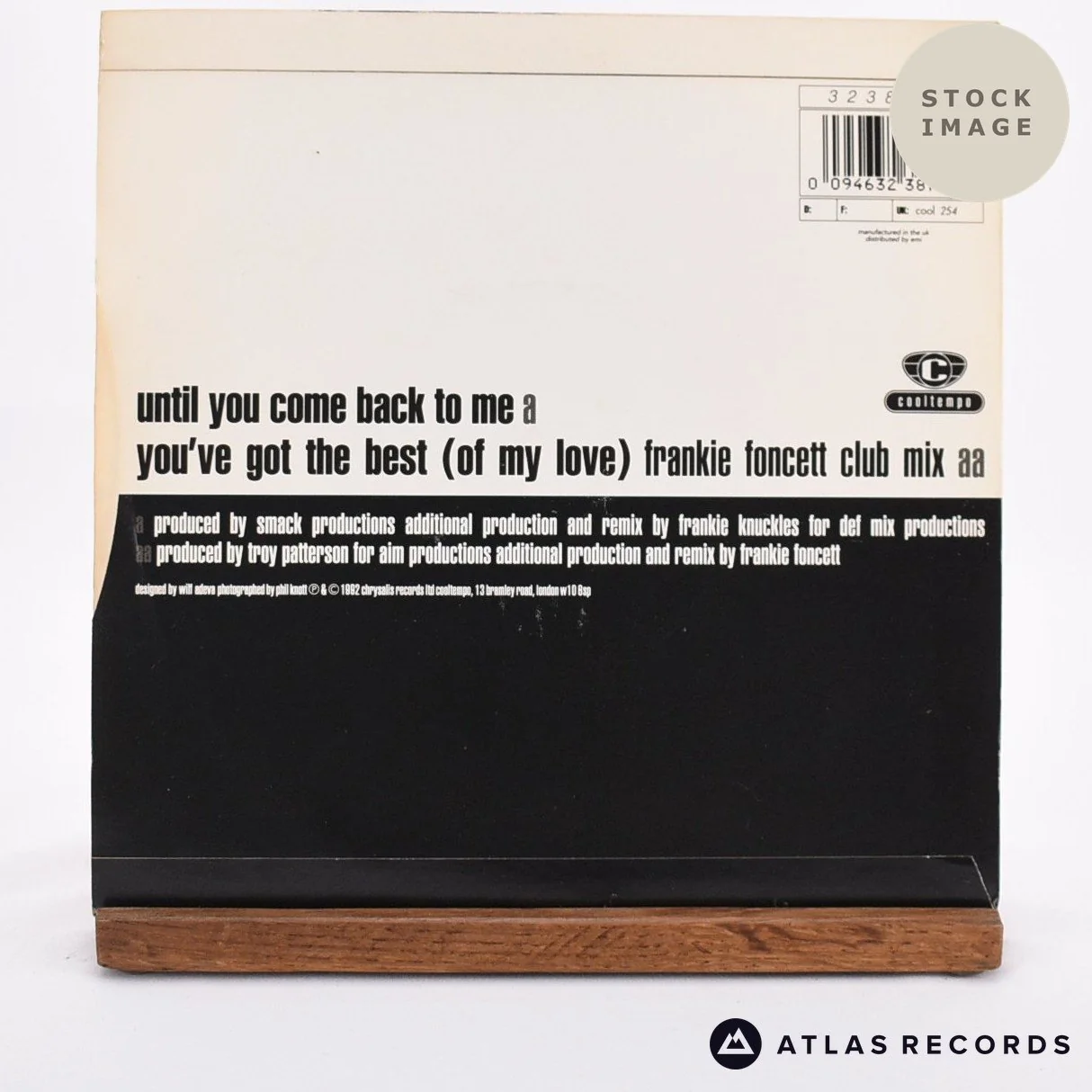 Adeva - Until You Come Back To Me - 7" Vinyl Record - Image 2