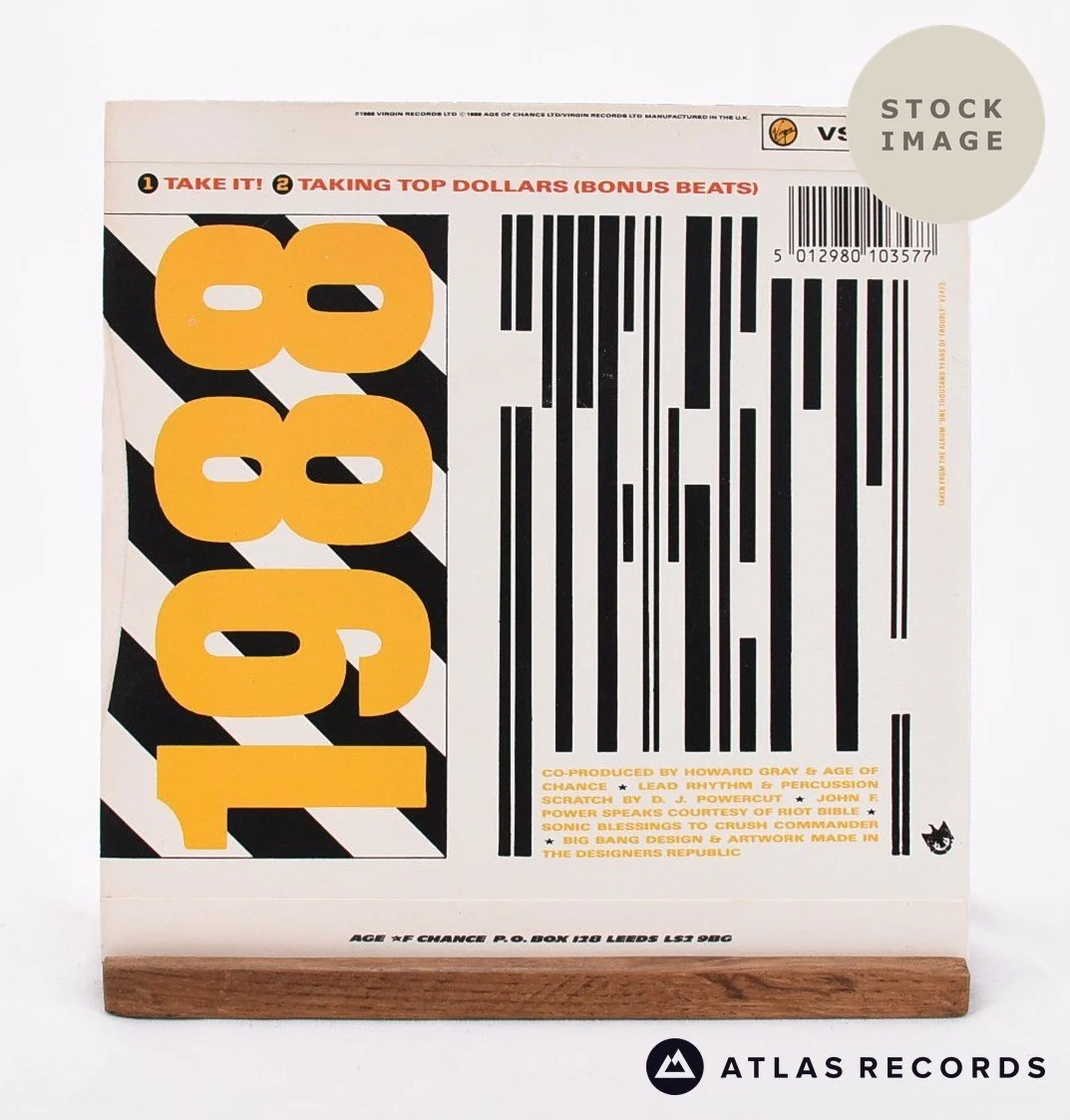 Age Of Chance - Take It! - 7" Vinyl Record - Image 2