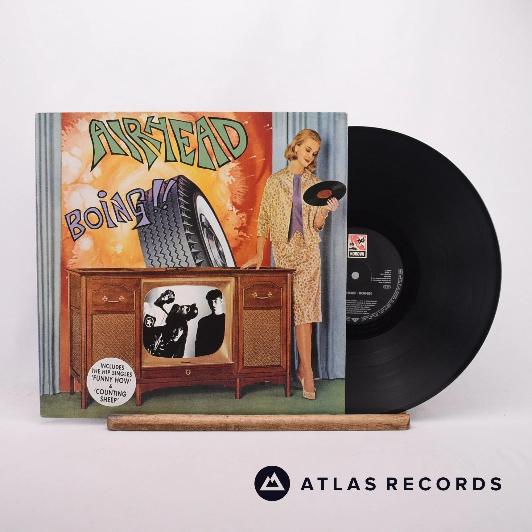 Airhead - Boing!! - LP Vinyl Record - EX/EX