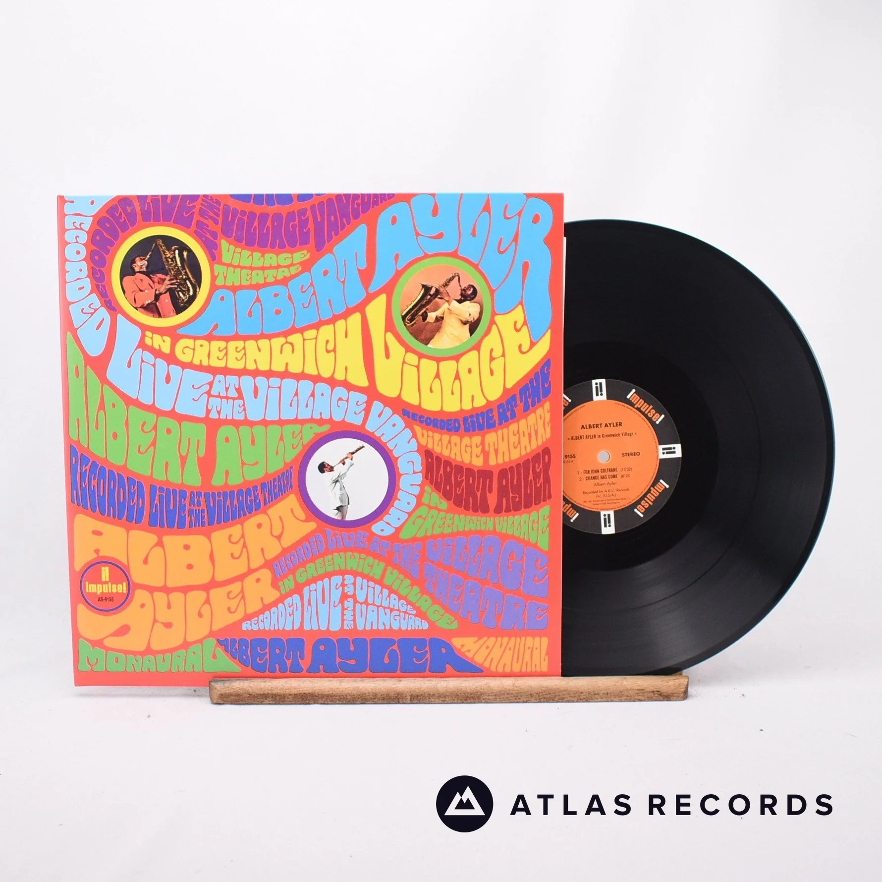 Albert Ayler - In Greenwich Village - 180G Booklet LP Vinyl Record - NM/NM