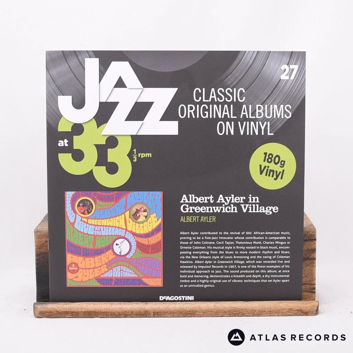 Albert Ayler - In Greenwich Village - 180G Booklet LP Vinyl Record - NM/NM - Image 6