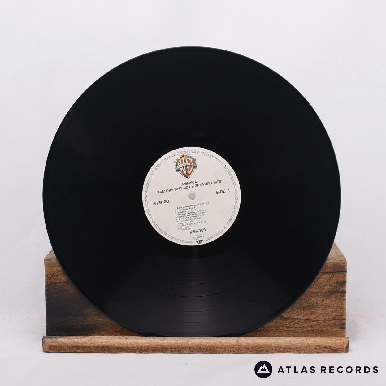 America - History · America's Greatest Hits - Strawberry LP Vinyl Record - EX/EX - Image 4