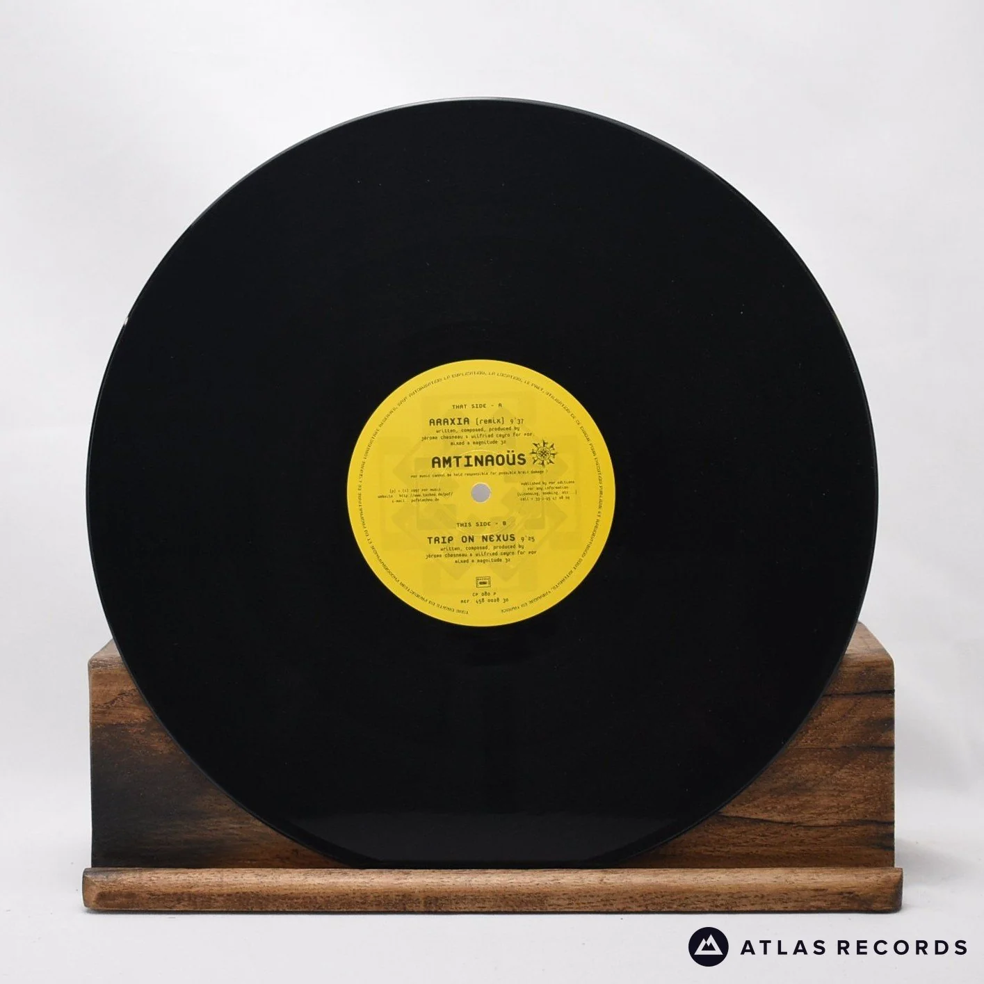 Amtinaoüs - Araxia (Remix) / Trip On Nexus - 12" Vinyl Record - VG+/VG+ - Image 4
