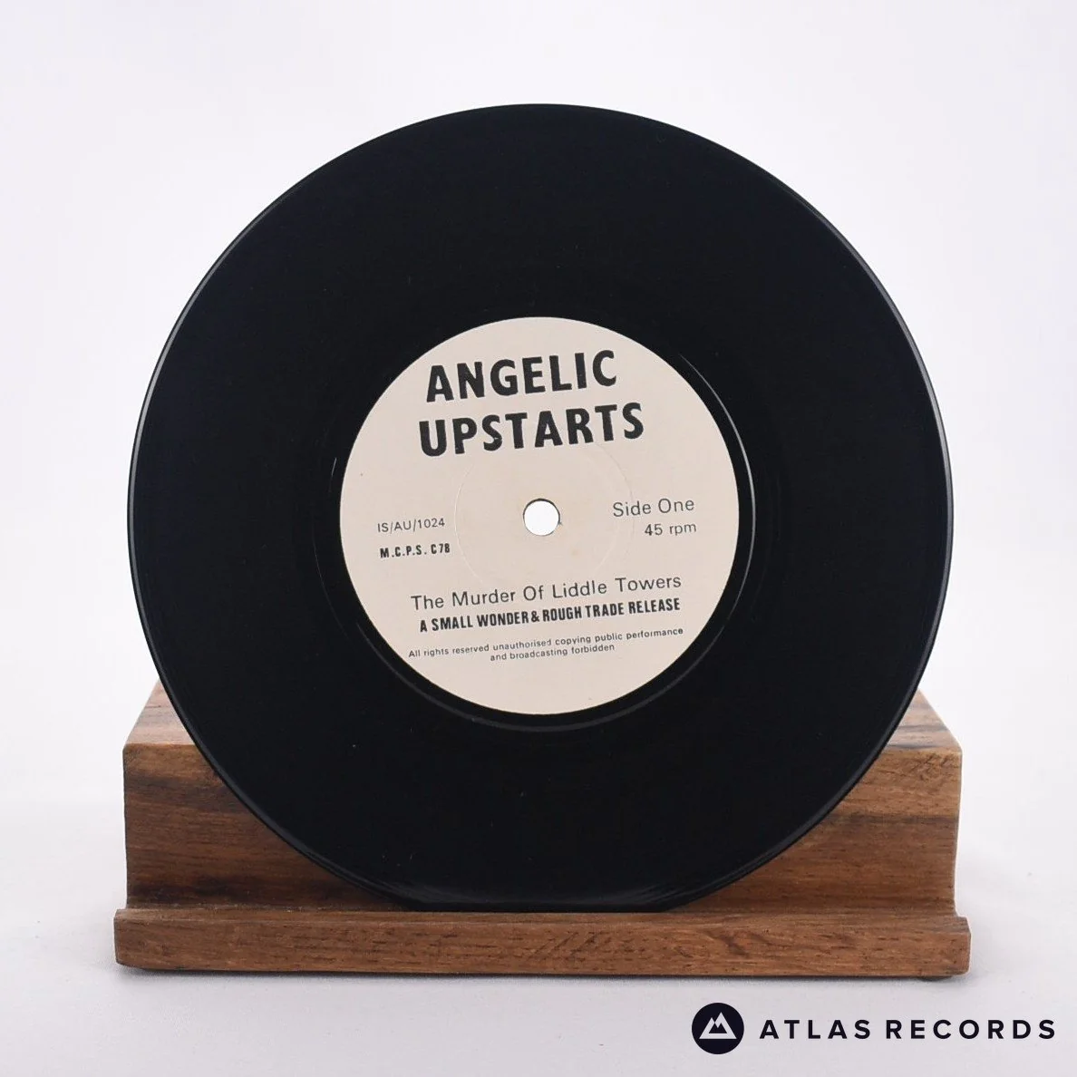 Angelic Upstarts - The Murder Of Liddle Towers - Reissue 7" Vinyl Record - EX/EX - Image 3