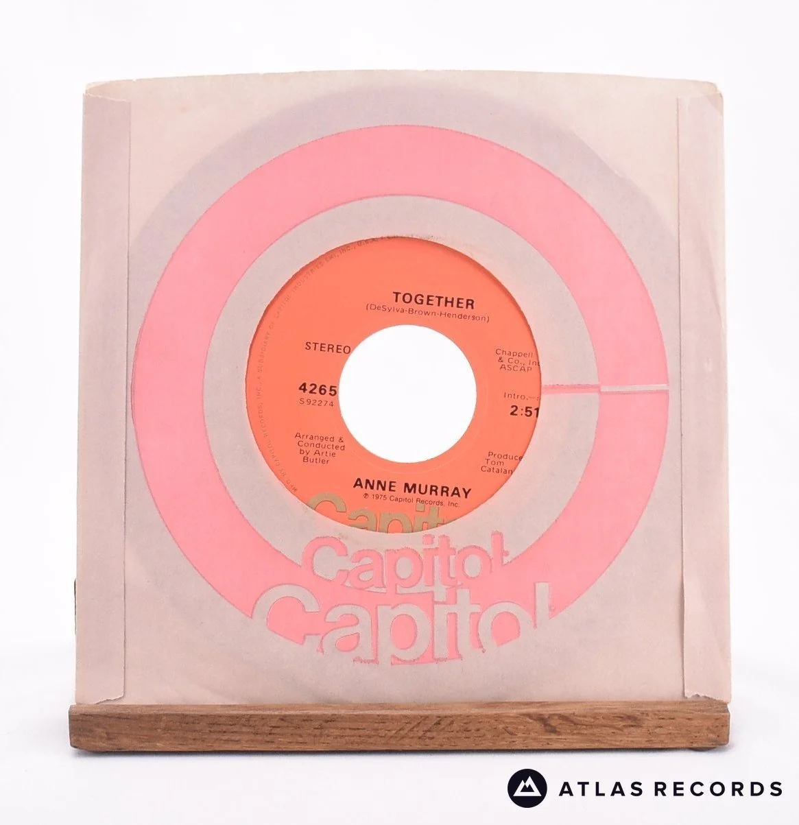 Anne Murray - Golden Oldie / Together - 7" Vinyl Record - EX/VG+ - Image 2
