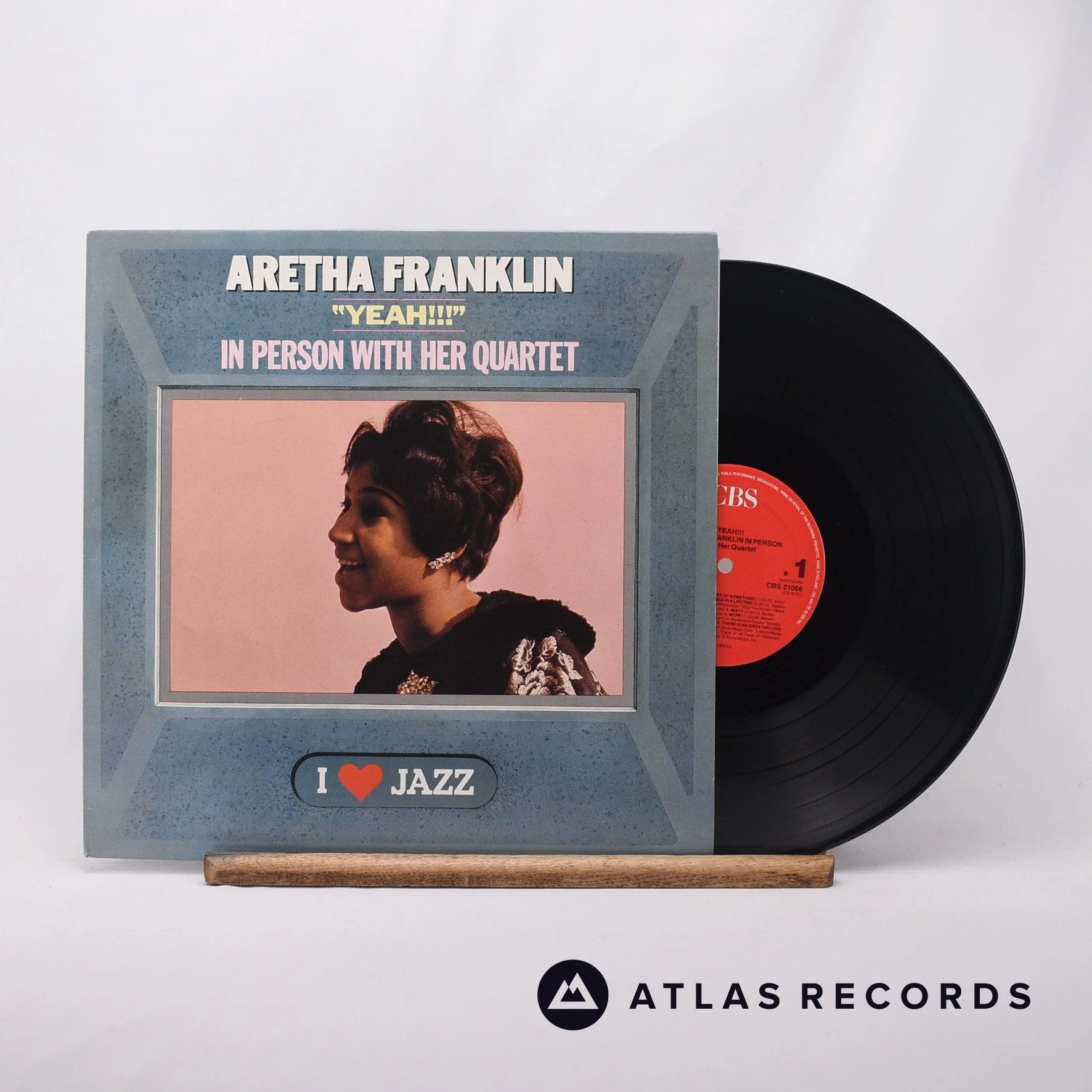Aretha Franklin - Yeah!!! - Reissue LP Vinyl Record - EX/EX