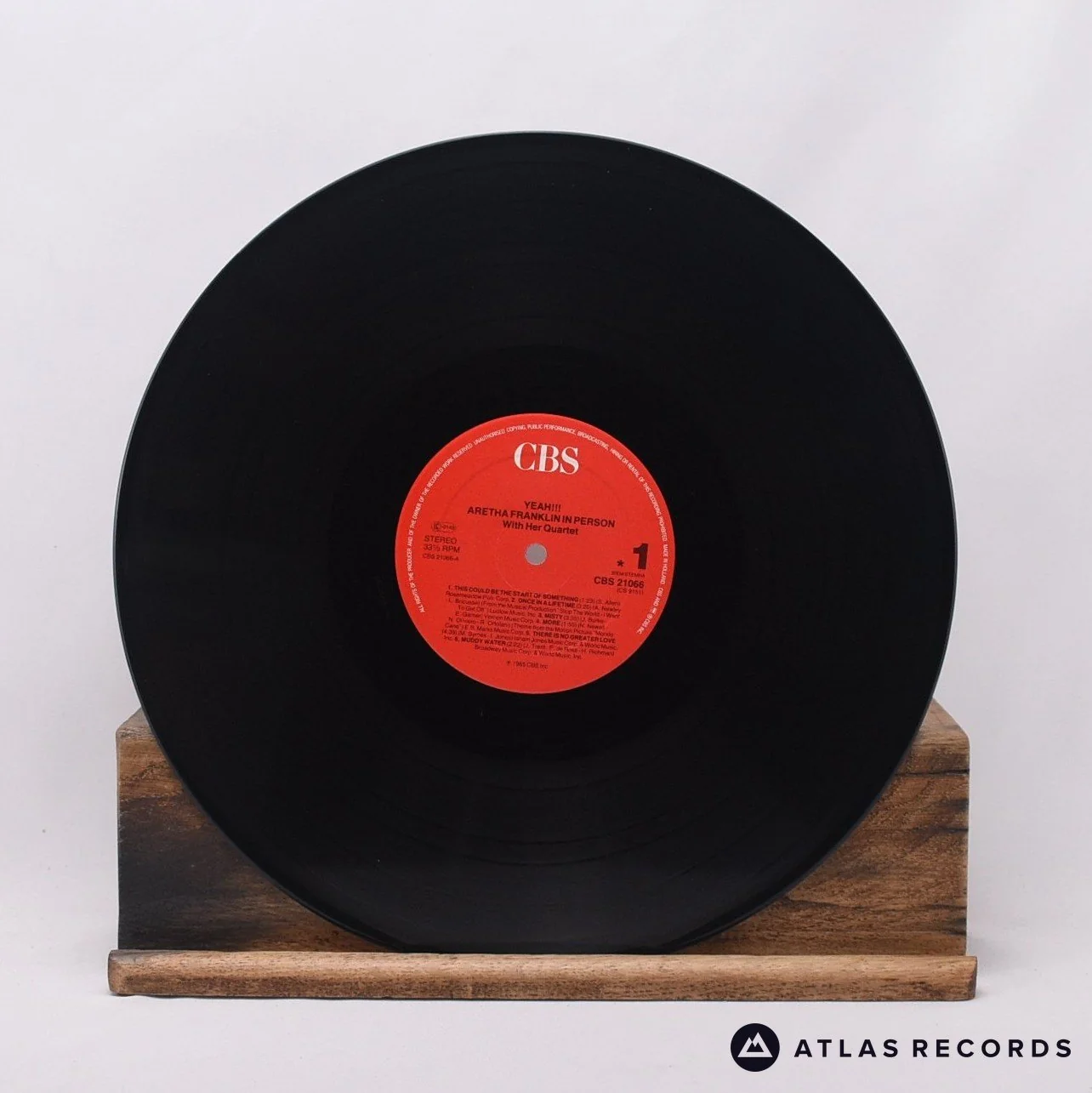 Aretha Franklin - Yeah!!! - Reissue LP Vinyl Record - EX/EX - Image 3