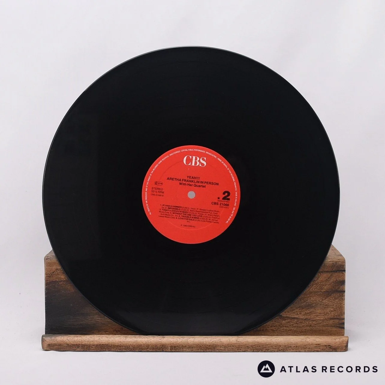 Aretha Franklin - Yeah!!! - Reissue LP Vinyl Record - EX/EX - Image 4