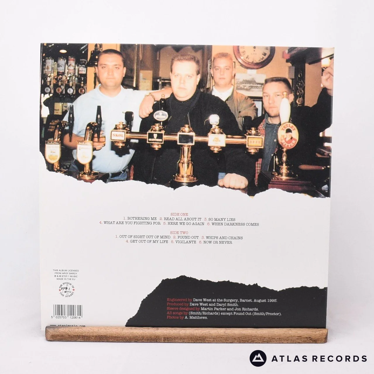 Argy Bargy - Drink, Drugs And Football Thugs - LP Vinyl Record - Image 3