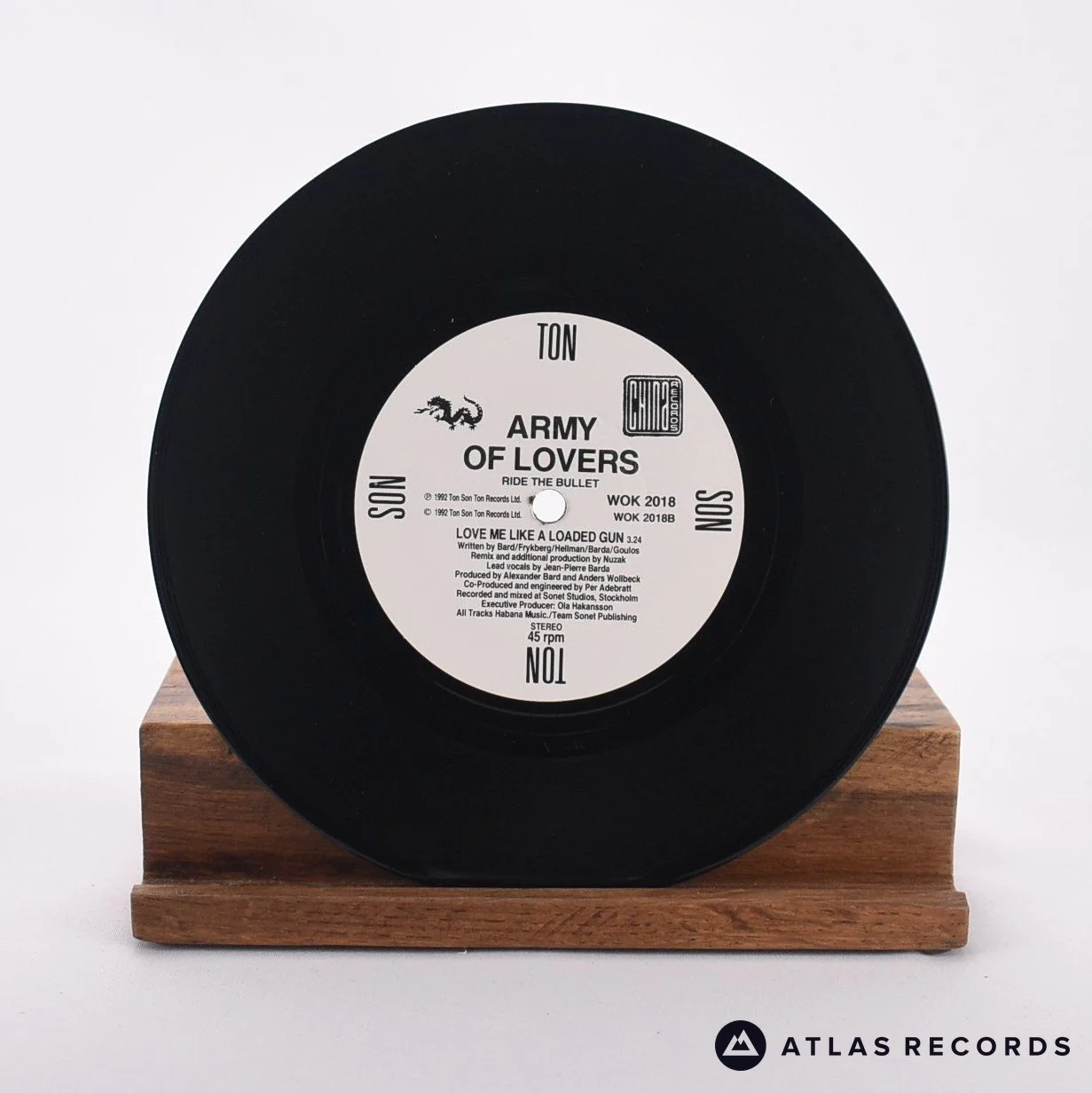 Army Of Lovers - Ride The Bullet - 7" Vinyl Record - EX/EX - Image 4