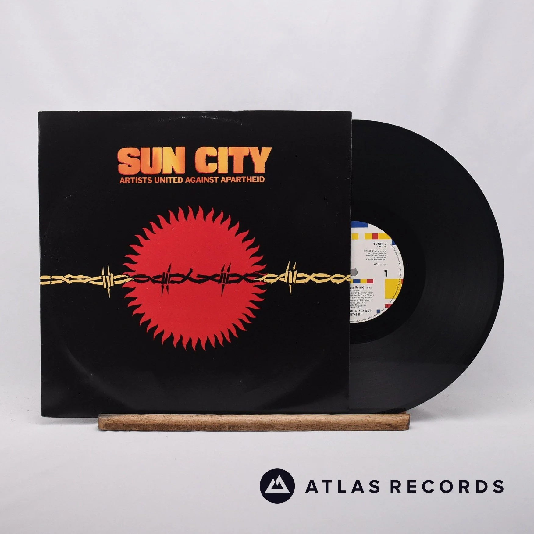Artists United Against Apartheid - Sun City - 12" Vinyl Record - VG+/EX