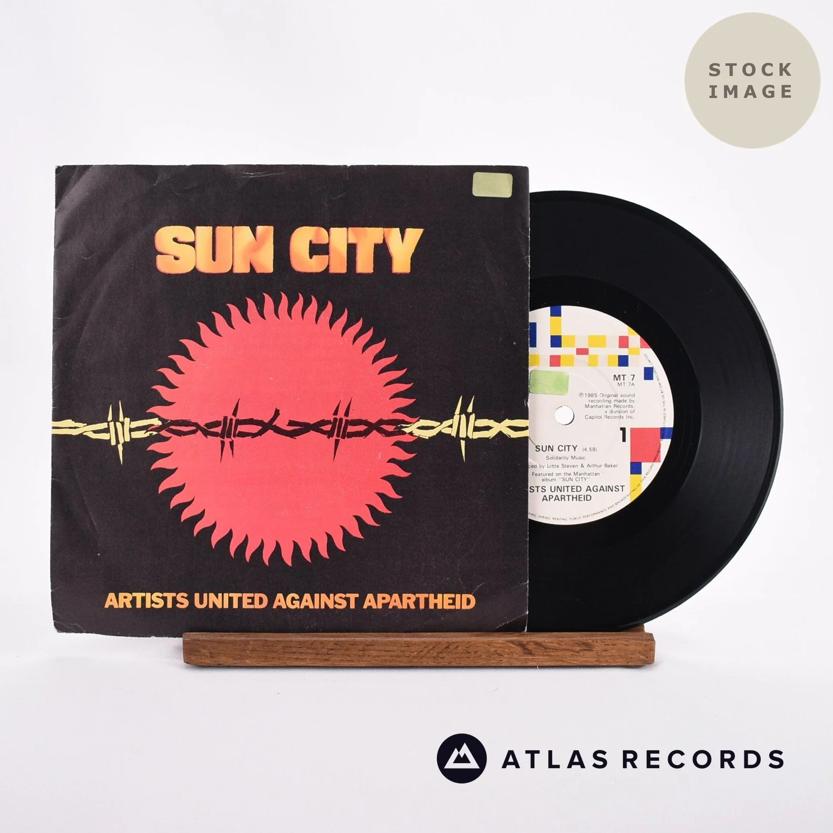 Artists United Against Apartheid - Sun City - 7" Vinyl Record