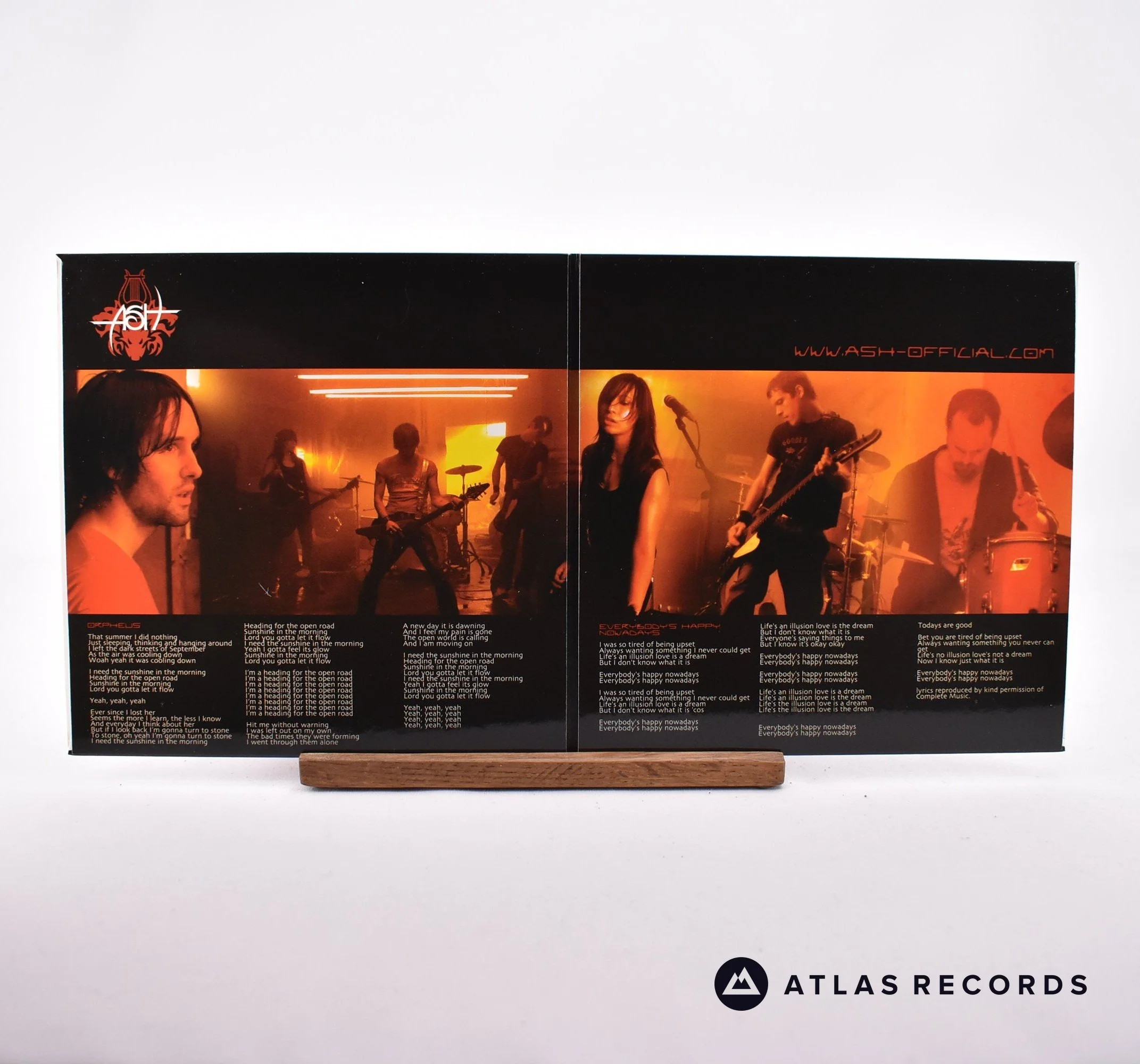 Ash - Orpheus - Limited Edition Numbered Gatefold 7" Vinyl Record - NM/NM - Image 2