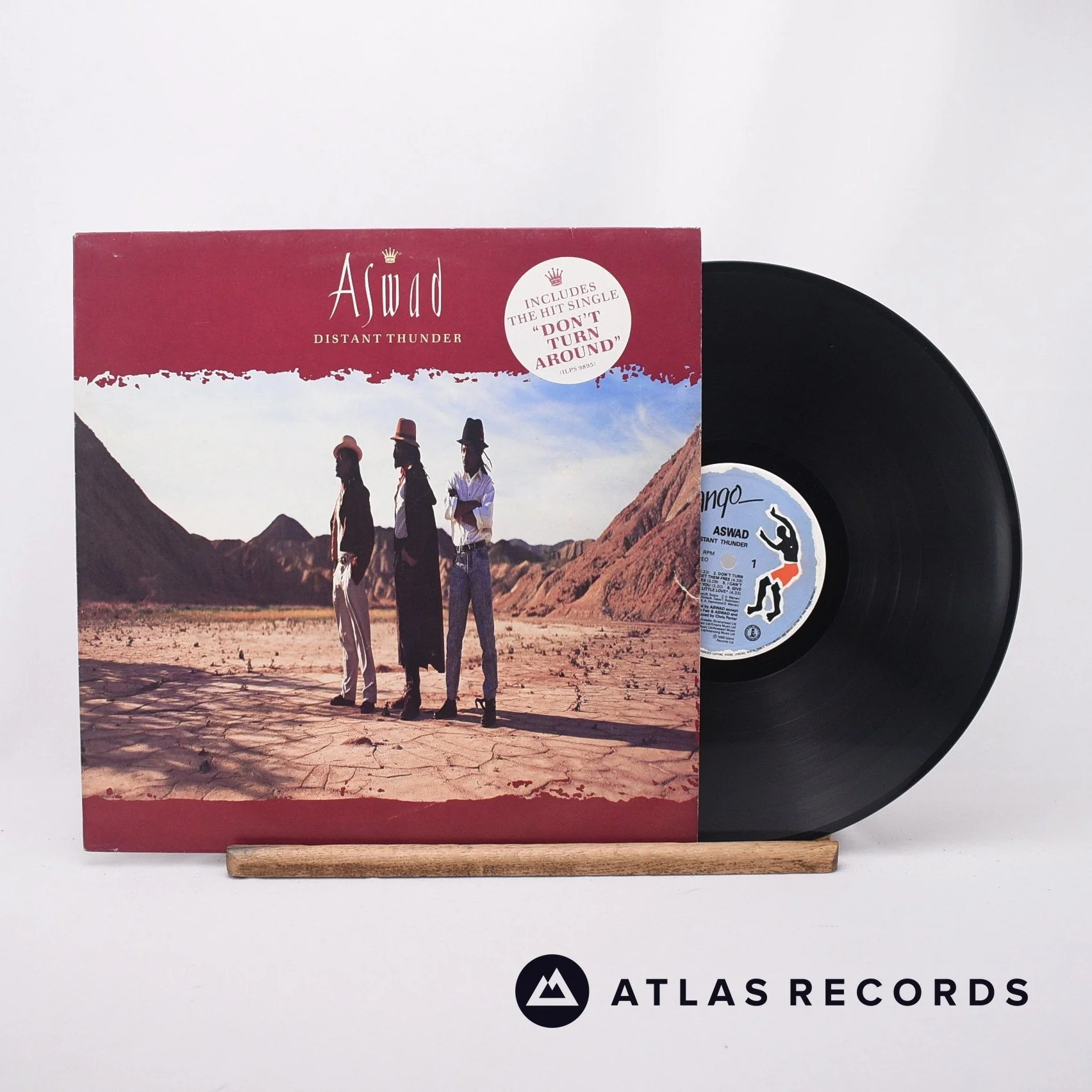 Aswad - Distant Thunder - LP Vinyl Record - VG+/VG+