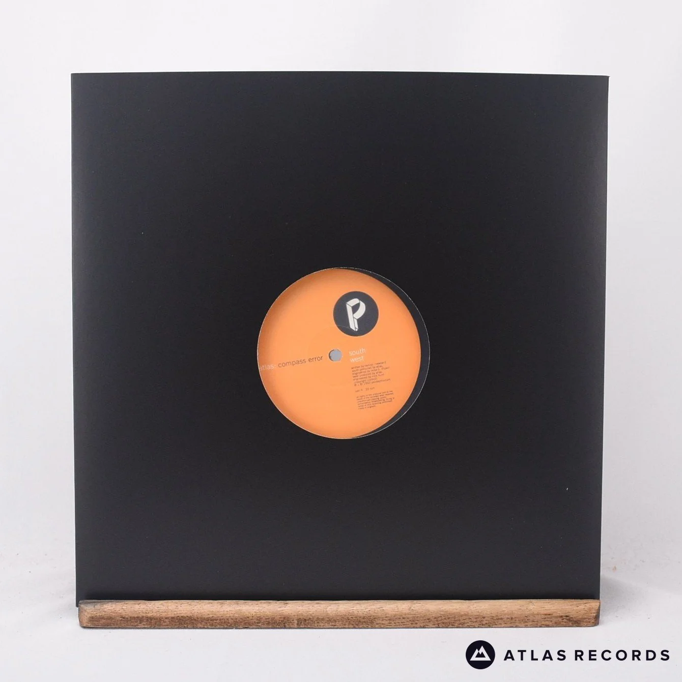 Atlas - Compass Error - Die-Cut Sleeve A1 B1 12" Vinyl Record - EX - Image 2
