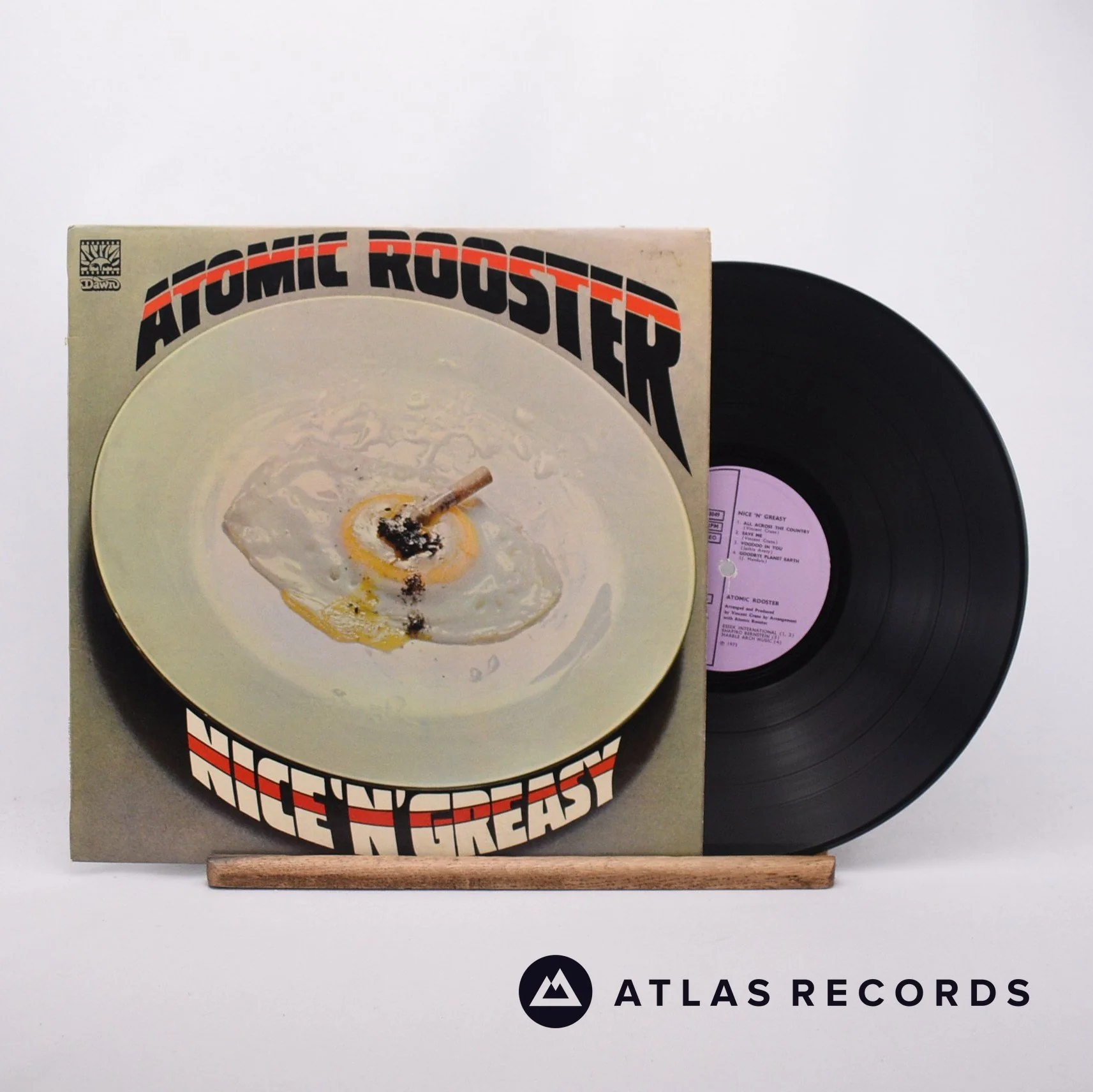 Atomic Rooster - Nice 'N' Greasy - A2 B-1 LP Vinyl Record - EX/VG+