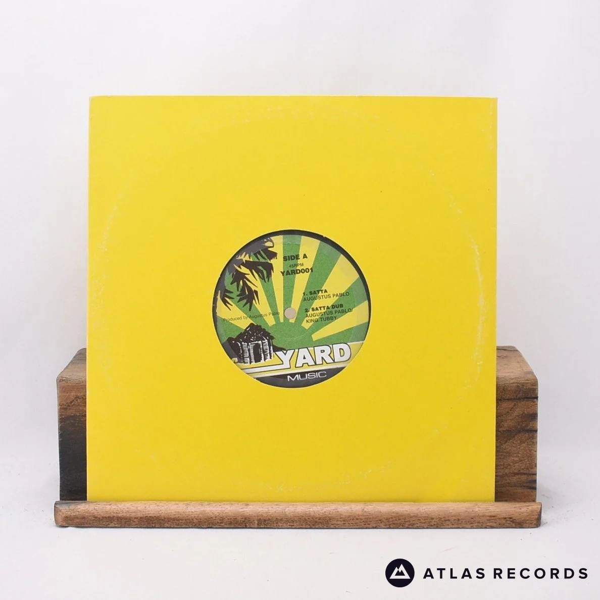 Augustus Pablo - Sahara Rock / Satta - 10" Vinyl Record - VG+/VG+