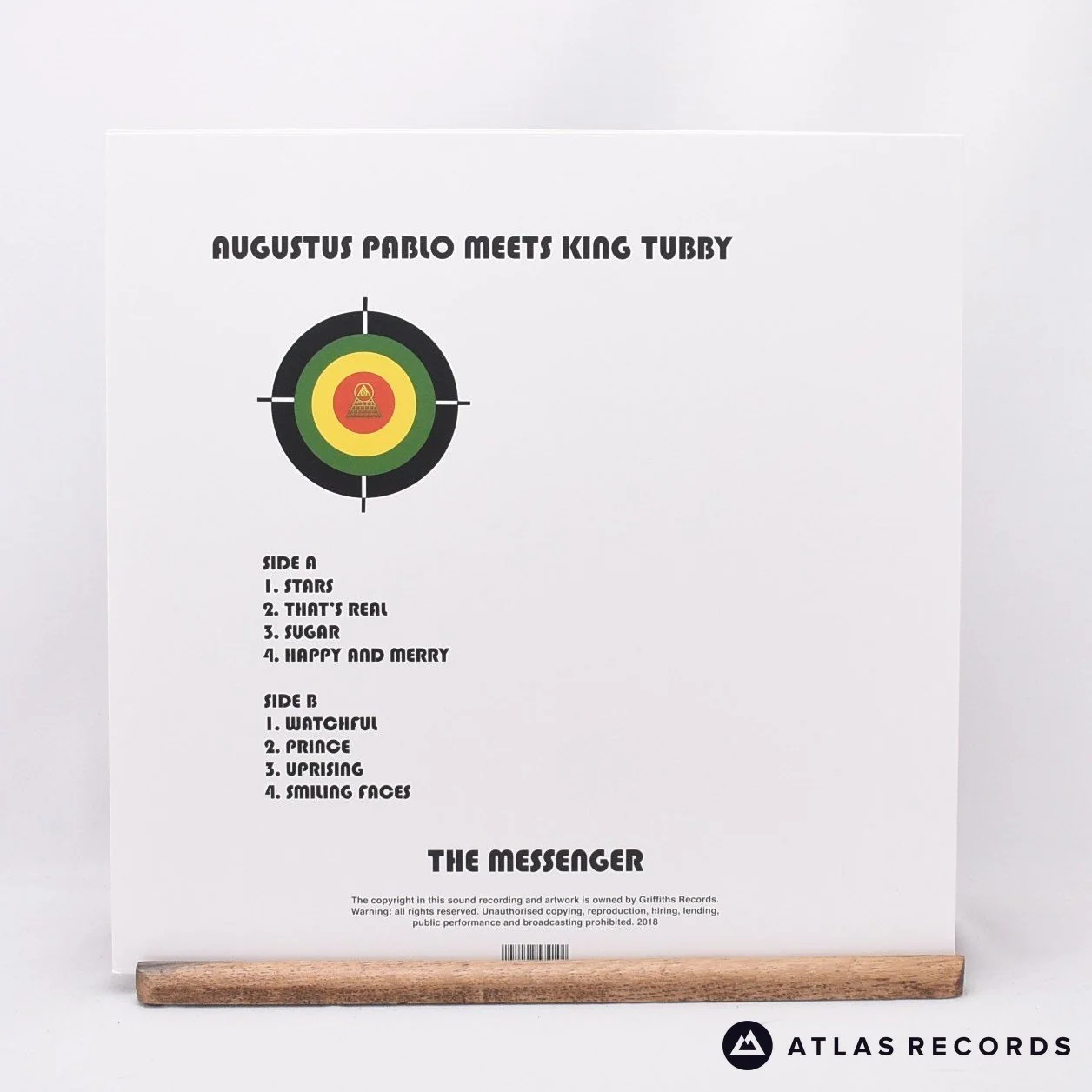 Augustus Pablo - The Messenger - LP Vinyl Record - NM/EX - Image 2