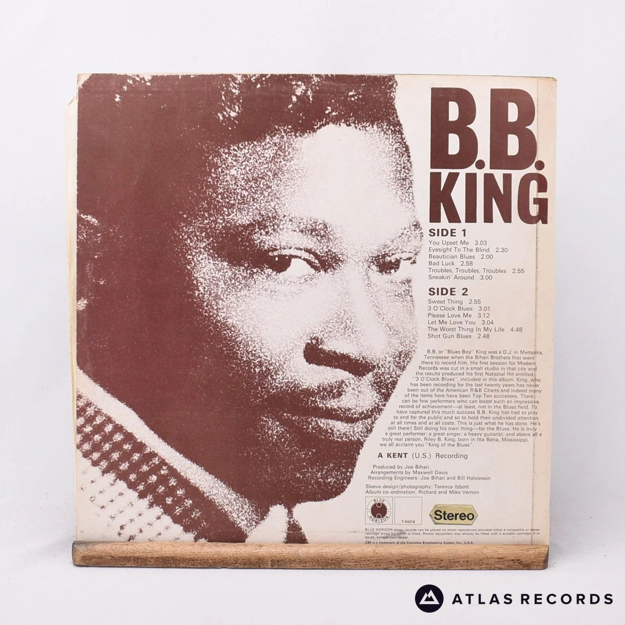 B.B. King - The B.B. King Story Chapter One Born In Itta Bena, Missis - LP Vinyl - Image 2