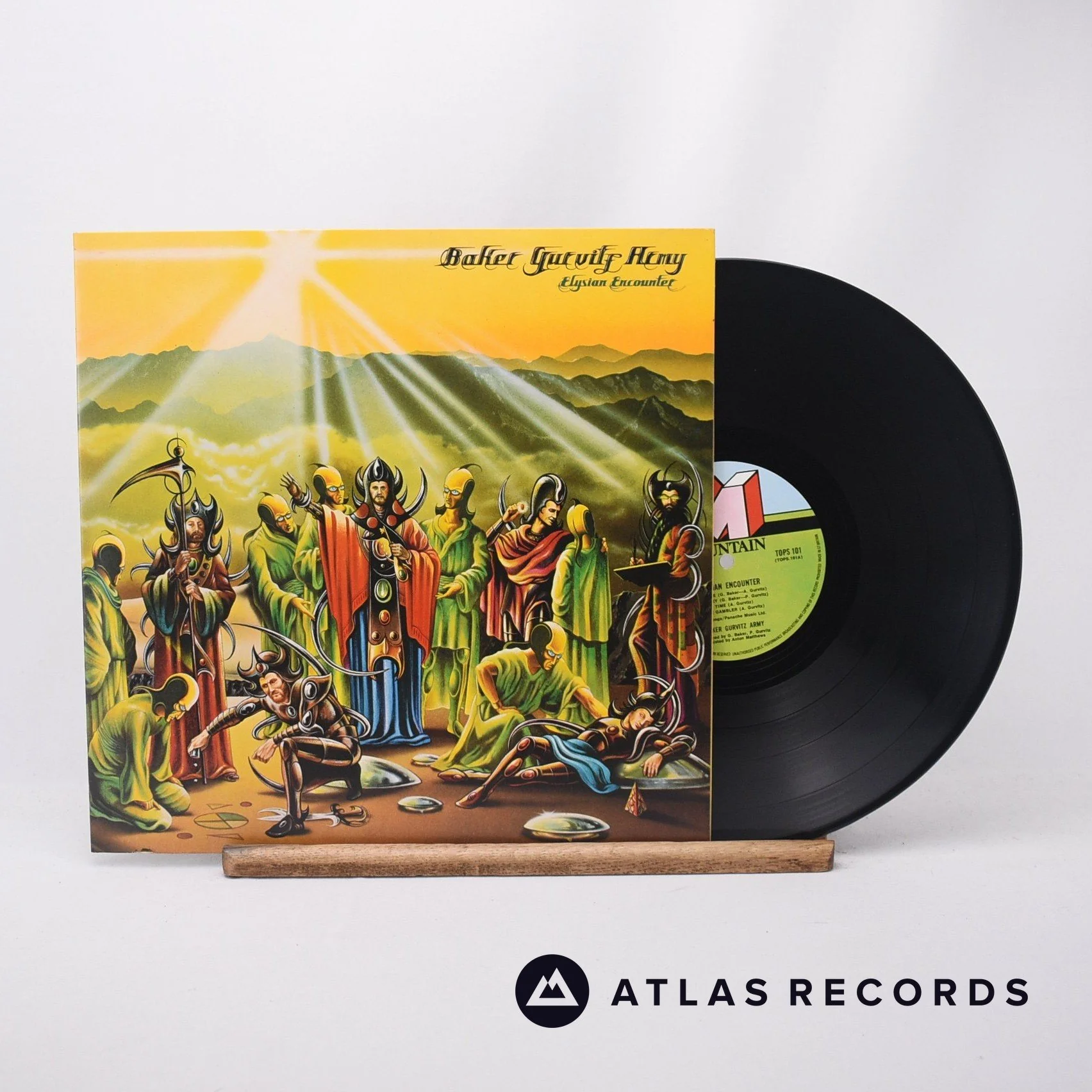 Baker Gurvitz Army - Elysian Encounter - Gatefold LP Vinyl Record - EX/EX
