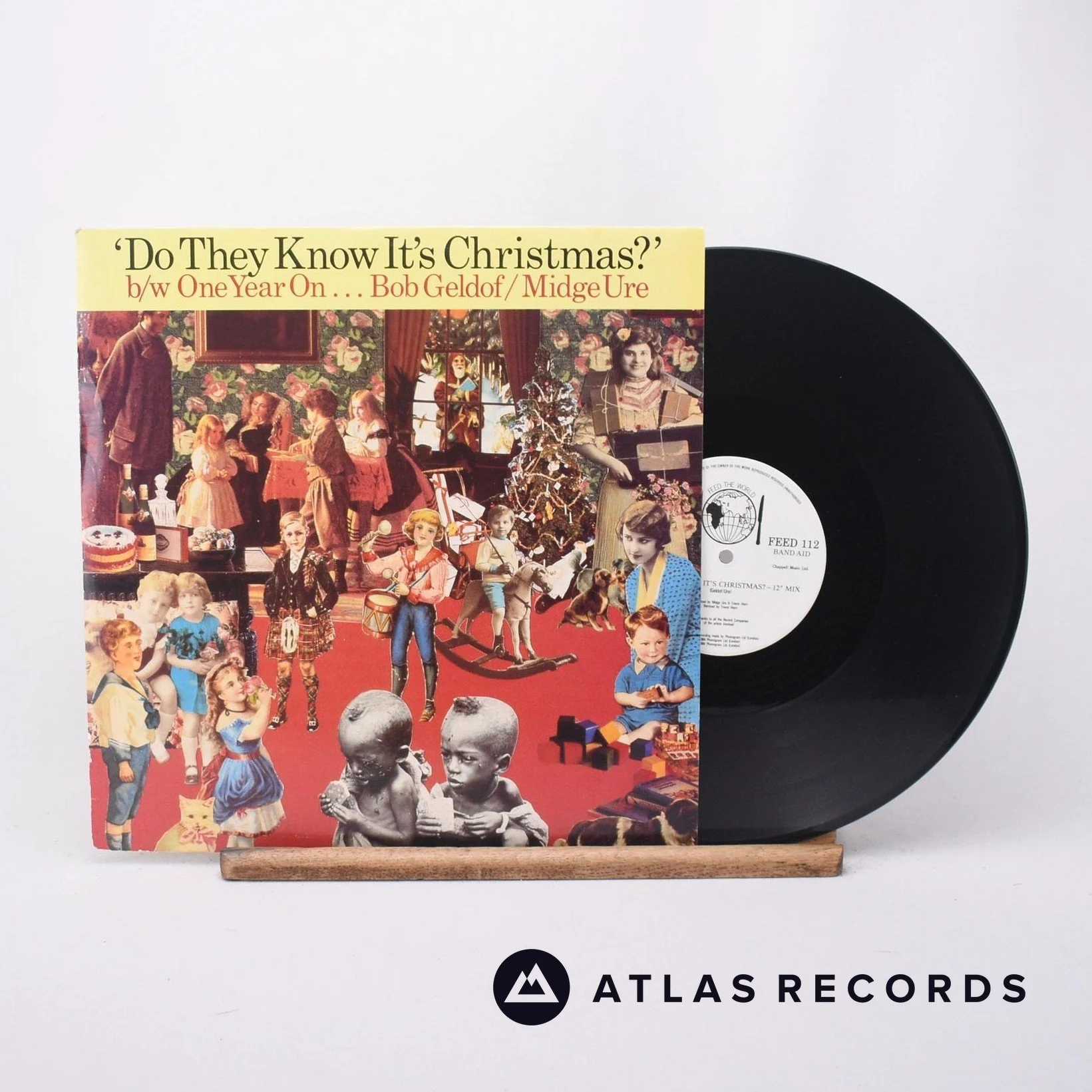 Band Aid - Do They Know It's Christmas? - Bilbo 12" Vinyl Record - EX/EX