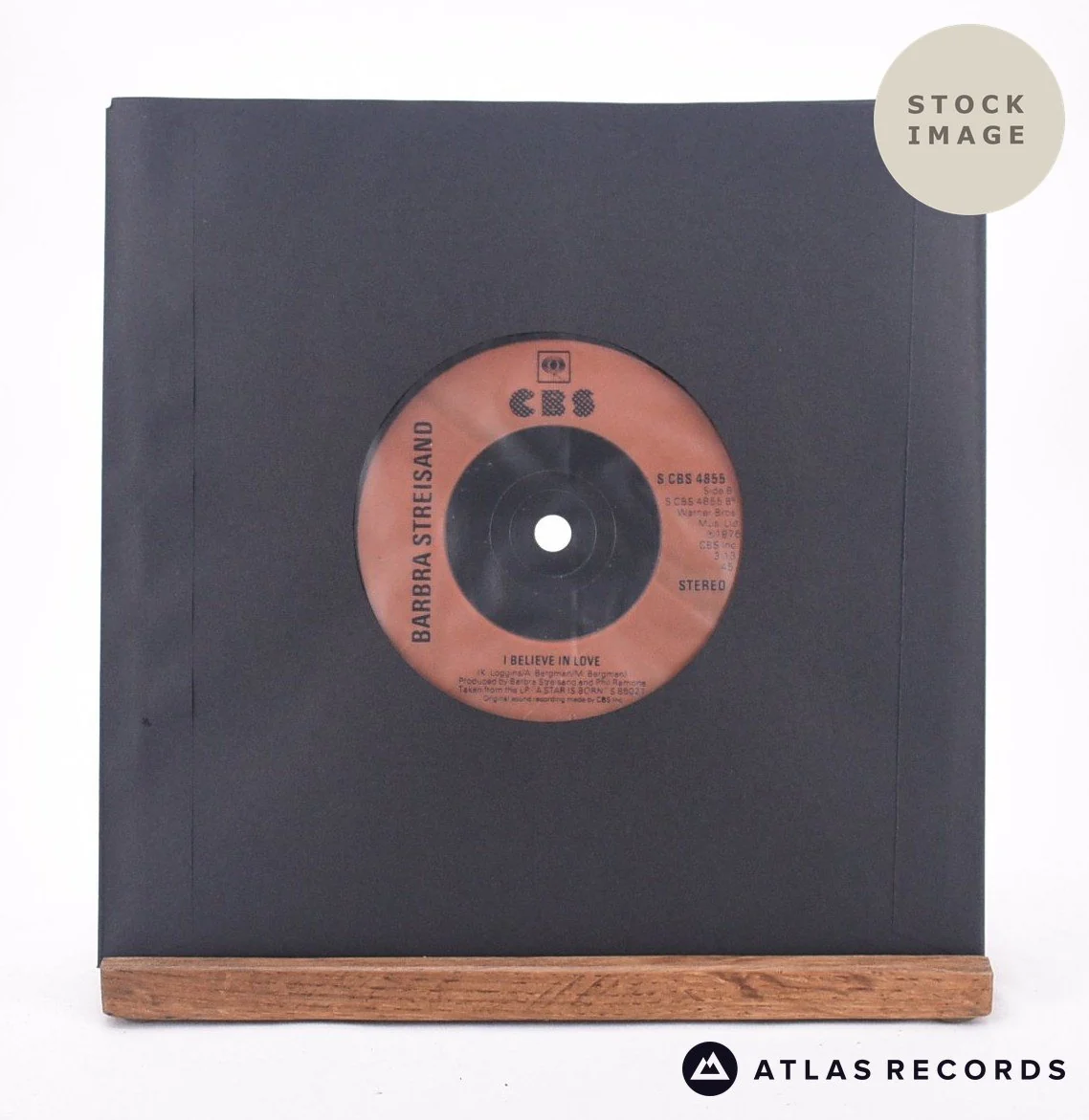 Barbra Streisand - Love Theme From "A Star Is Born" - 7" Vinyl Record - Image 2