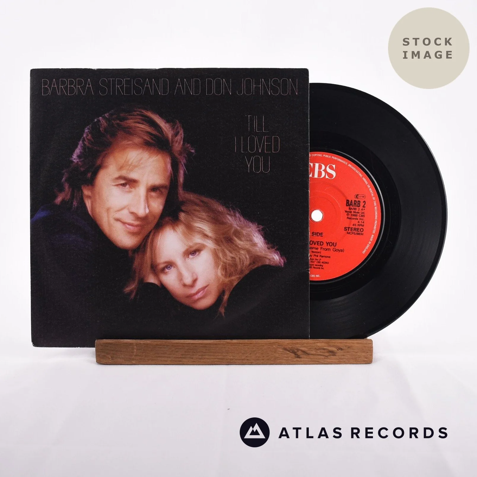 Barbra Streisand - Till I Loved You - 7" Vinyl Record