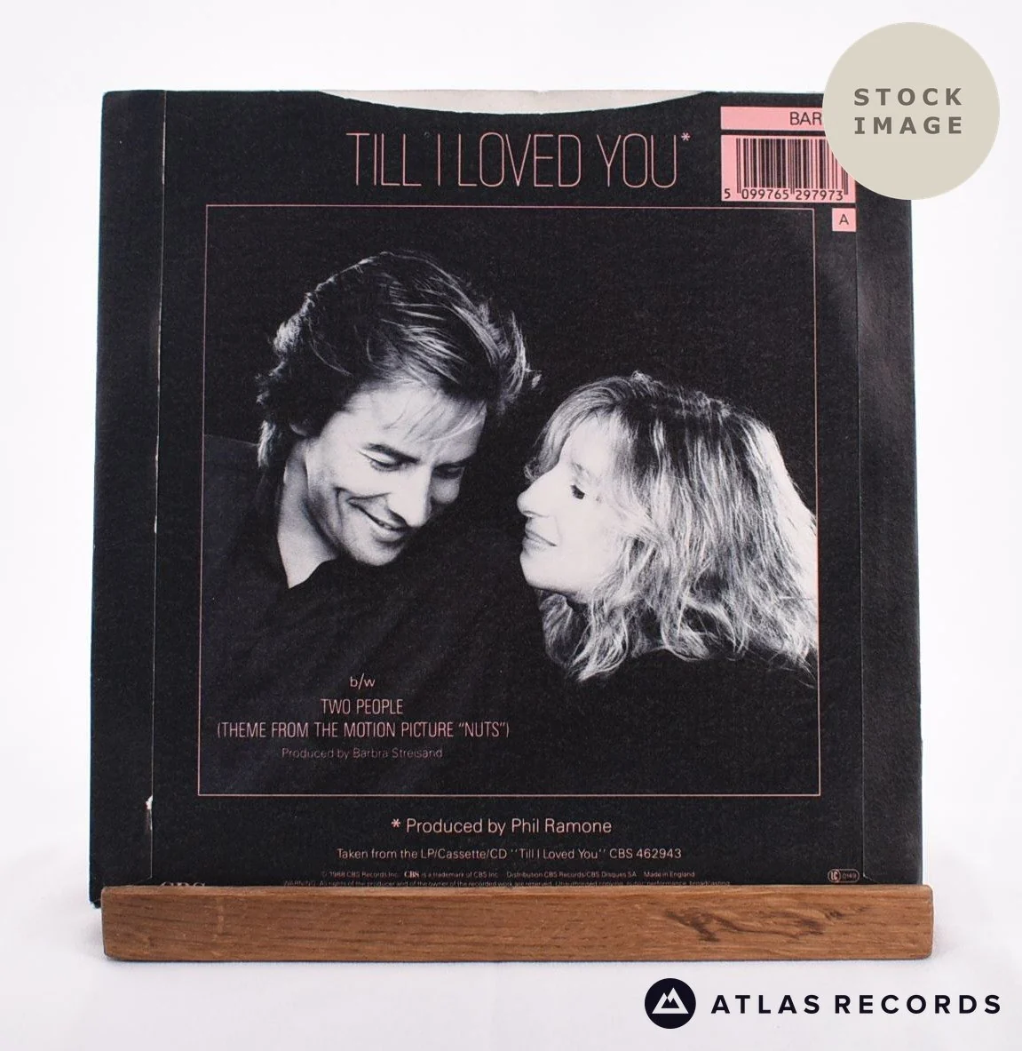 Barbra Streisand - Till I Loved You - 7" Vinyl Record - Image 2