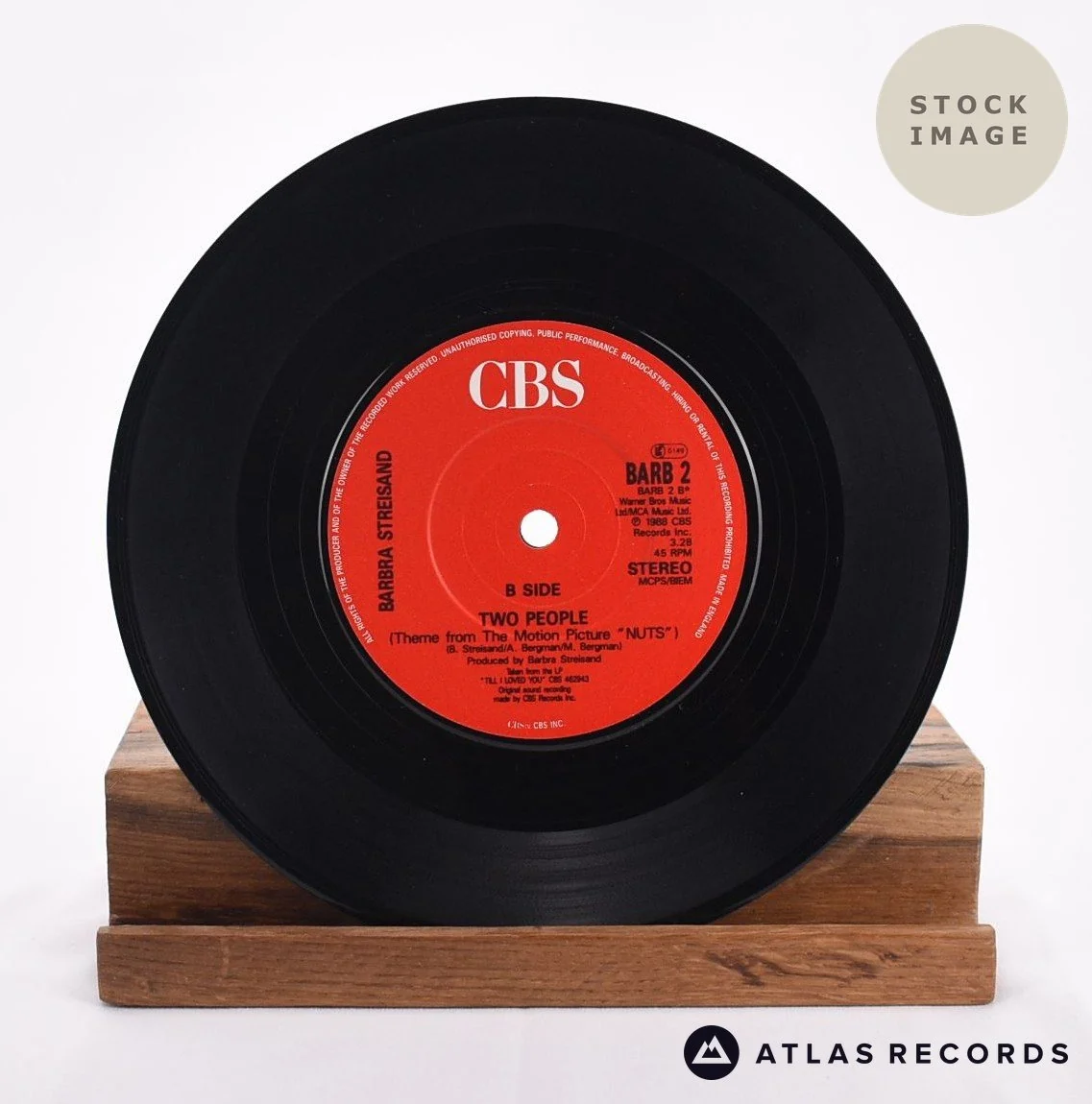 Barbra Streisand - Till I Loved You - 7" Vinyl Record - Image 4