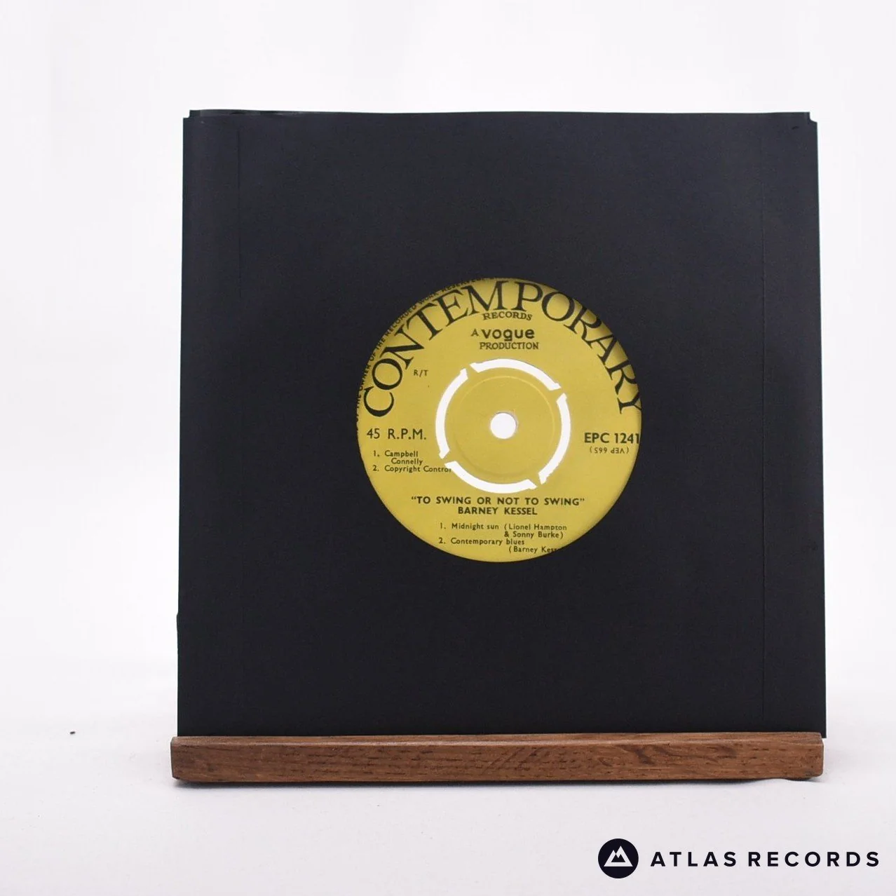 Barney Kessel - To Swing Or Not To Swing - 7" EP Vinyl Record - VG+ - Image 2