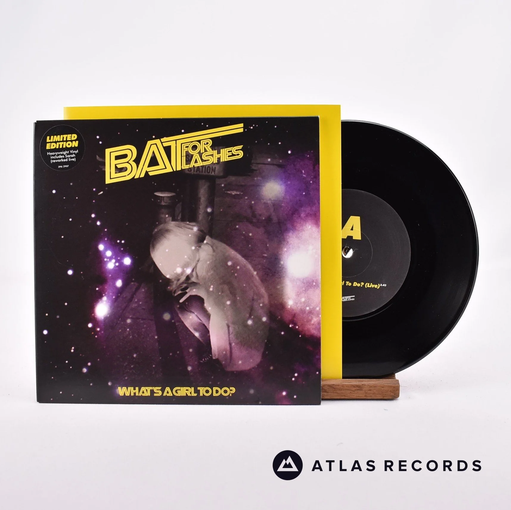 Bat For Lashes - What's A Girl To Do? - 7" Vinyl Record - NM/NM