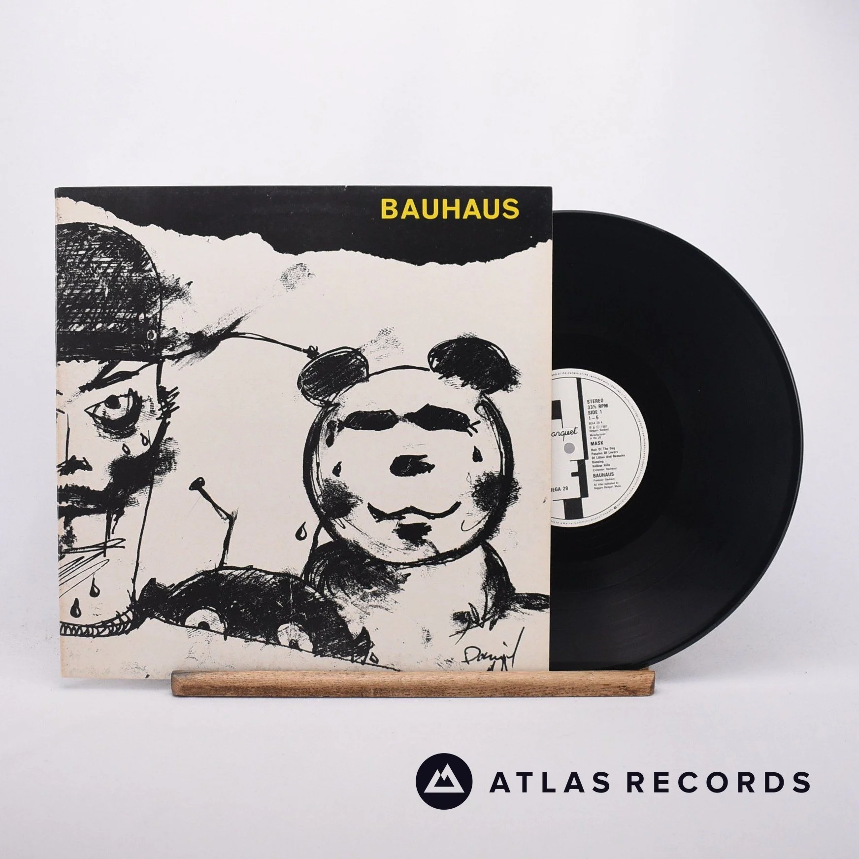 Bauhaus - Mask - Reissue Gatefold A1 B1 LP Vinyl Record - VG+/EX