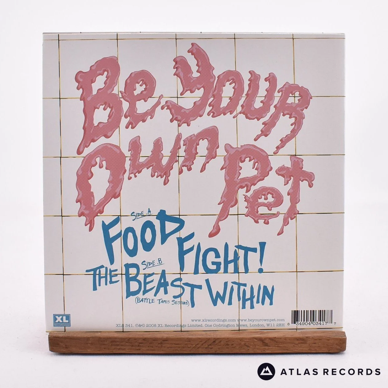 Be Your Own Pet - Food Fight - 7" Vinyl Record - NM/NM - Image 2
