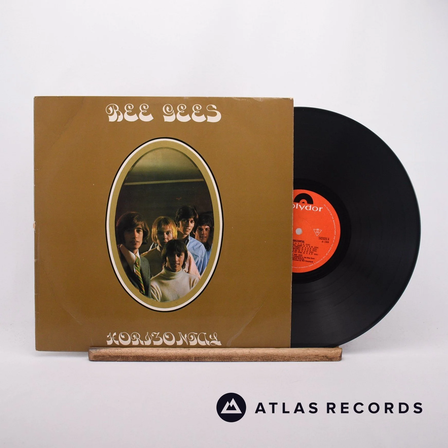 Bee Gees - Horizontal - First Uk Press A//1 B▽1 LP Vinyl Record - VG+/VG+