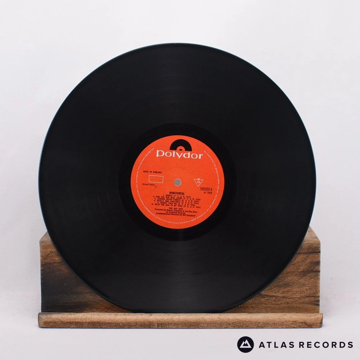 Bee Gees - Horizontal - First Uk Press A//1 B▽1 LP Vinyl Record - VG+/VG+ - Image 3
