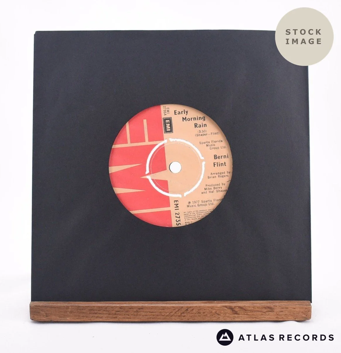 Berni Flint - Early Morning Rain - 7" Vinyl Record