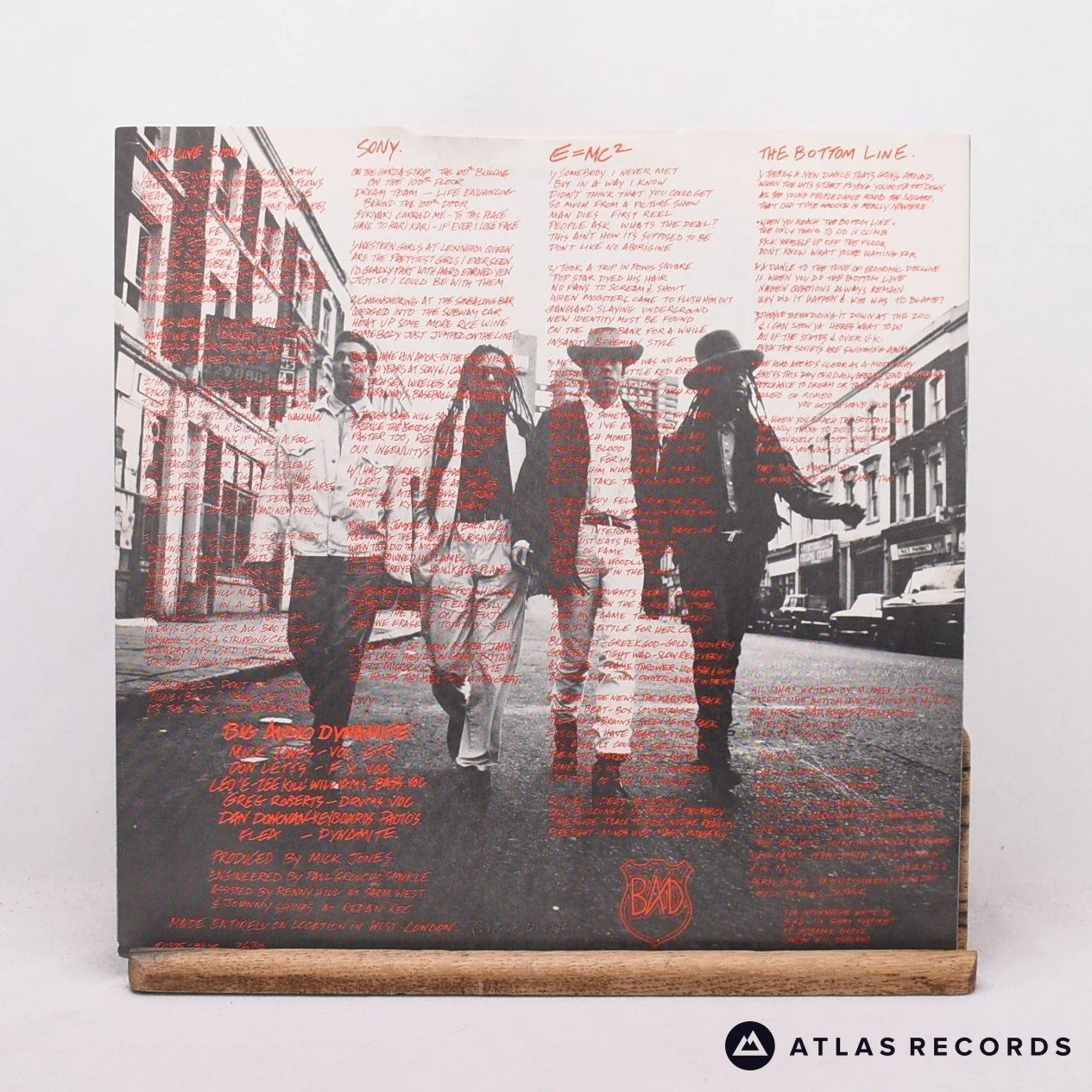 Big Audio Dynamite - This Is Big Audio Dynamite - LP Vinyl Record - EX/EX - Image 3