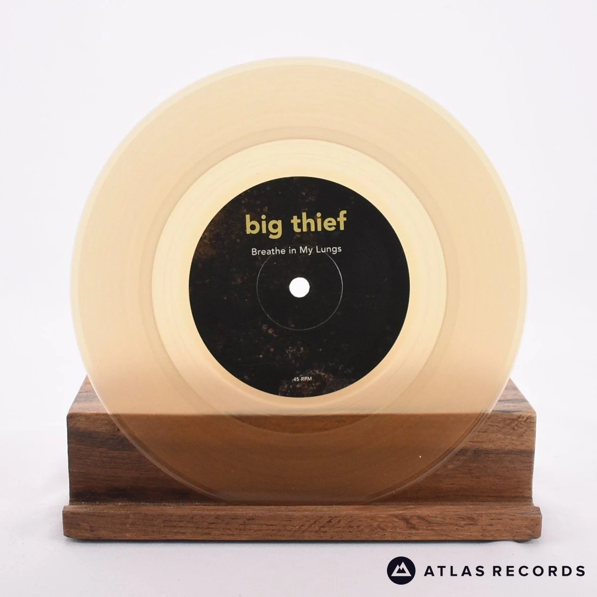 Big Thief - Mythological Beauty - Yellow (Translucent) 7" Vinyl Record - EX/NM - Image 3
