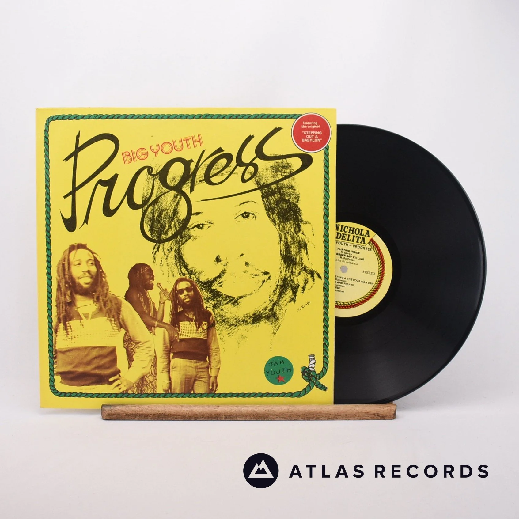 Big Youth - Progress - Jamaica LP Vinyl Record - EX/EX