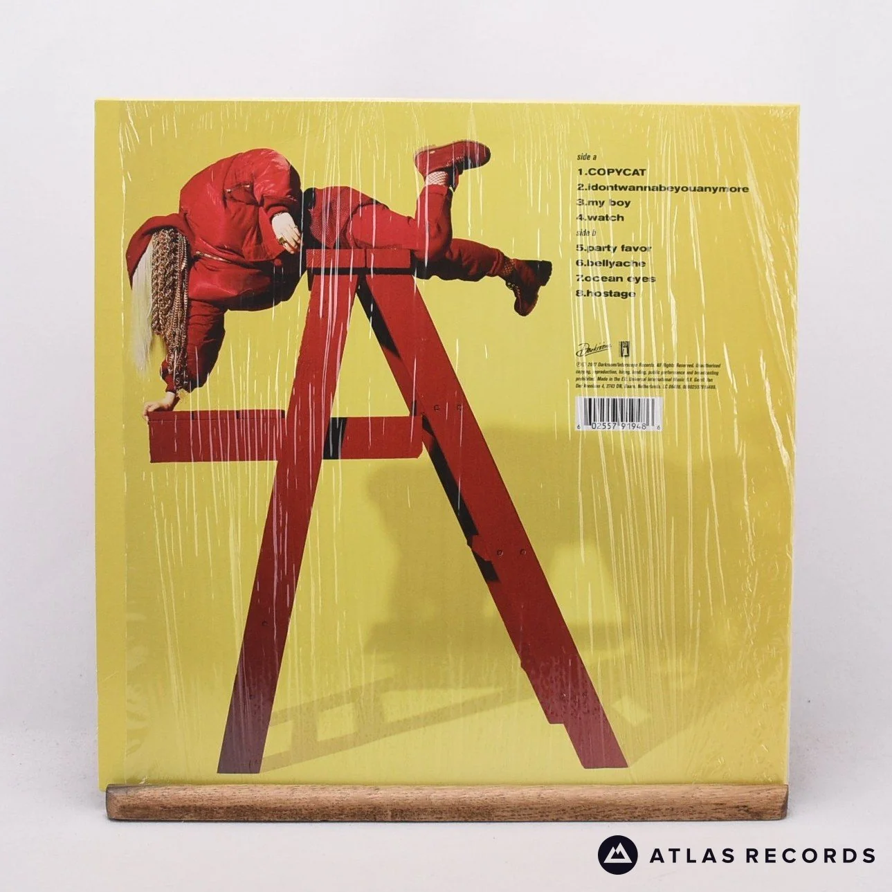 Billie Eilish - Dont Smile At Me - Red 12" Vinyl Record - NM/NM - Image 2
