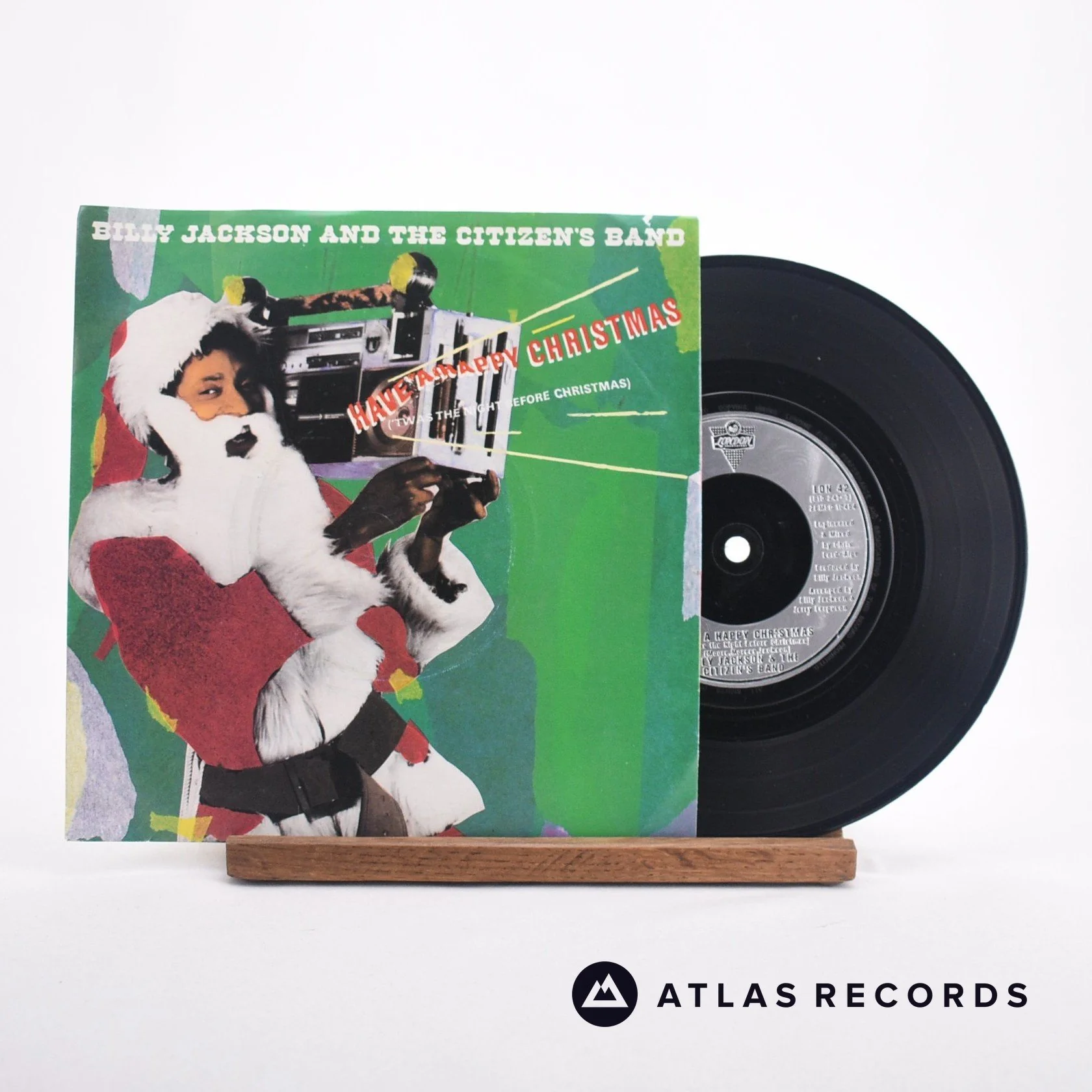 Billy Jackson & The Citizens' Band - Have A Happy Christmas - 7" Vinyl Record - VG+/EX