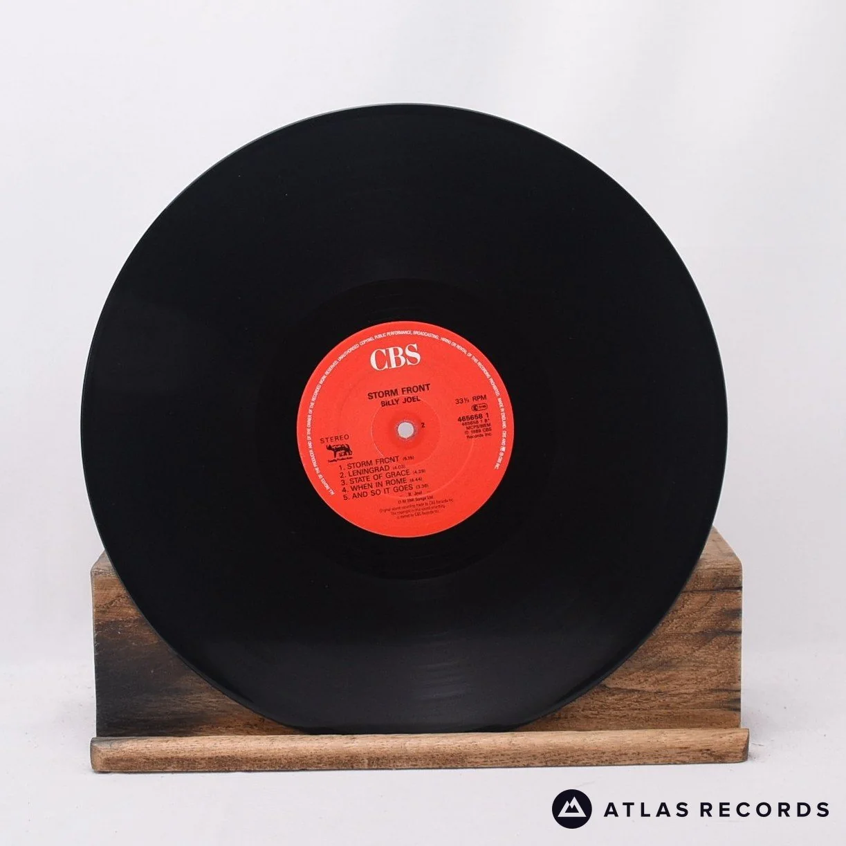 Billy Joel - Storm Front - LP Vinyl Record - EX/EX - Image 5