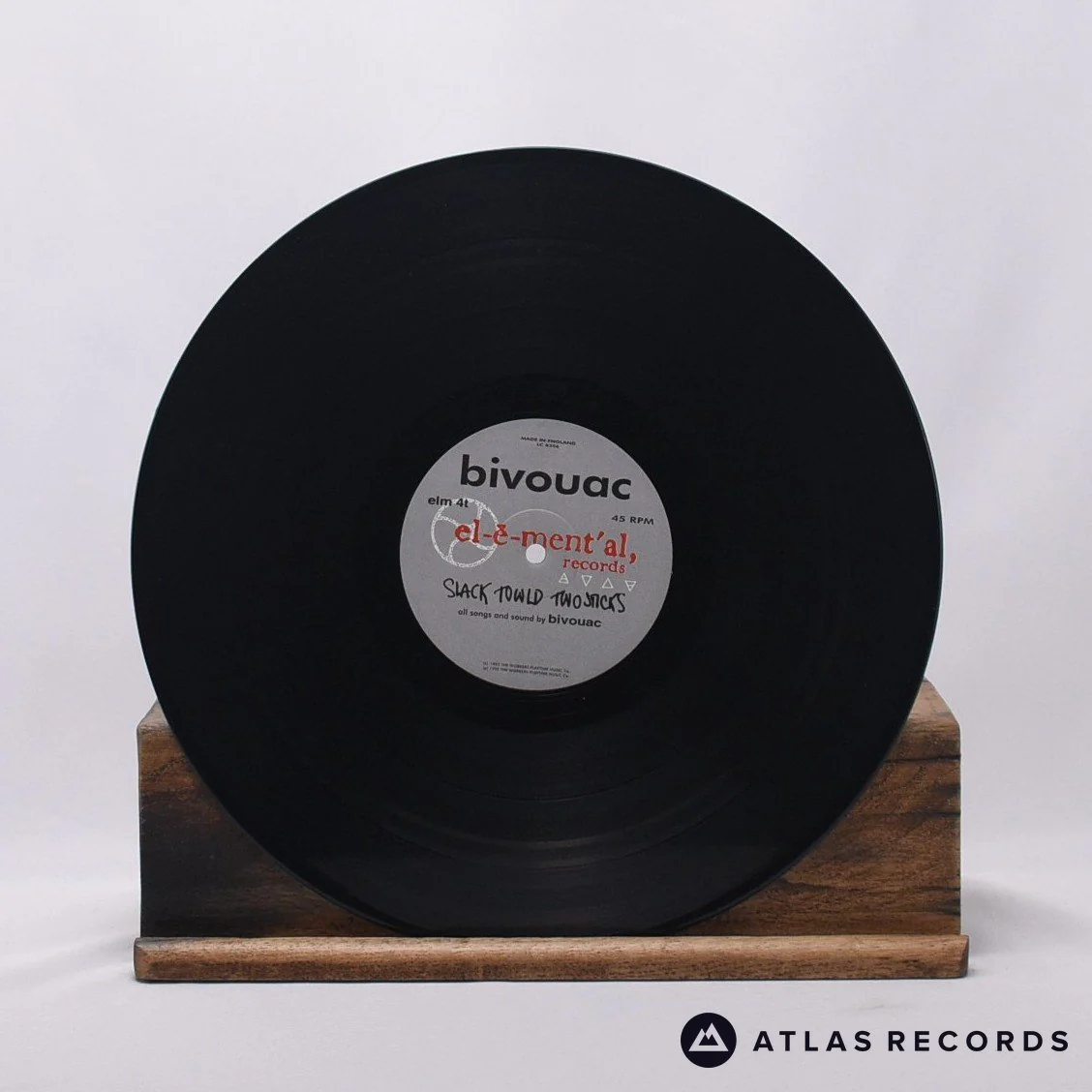Bivouac - Slack - Etched Single-Sided 12" Vinyl Record - EX/EX - Image 3