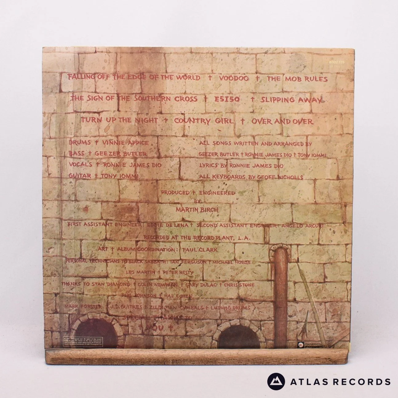 Black Sabbath - Mob Rules - Misprint A B LP Vinyl Record - EX/EX - Image 2
