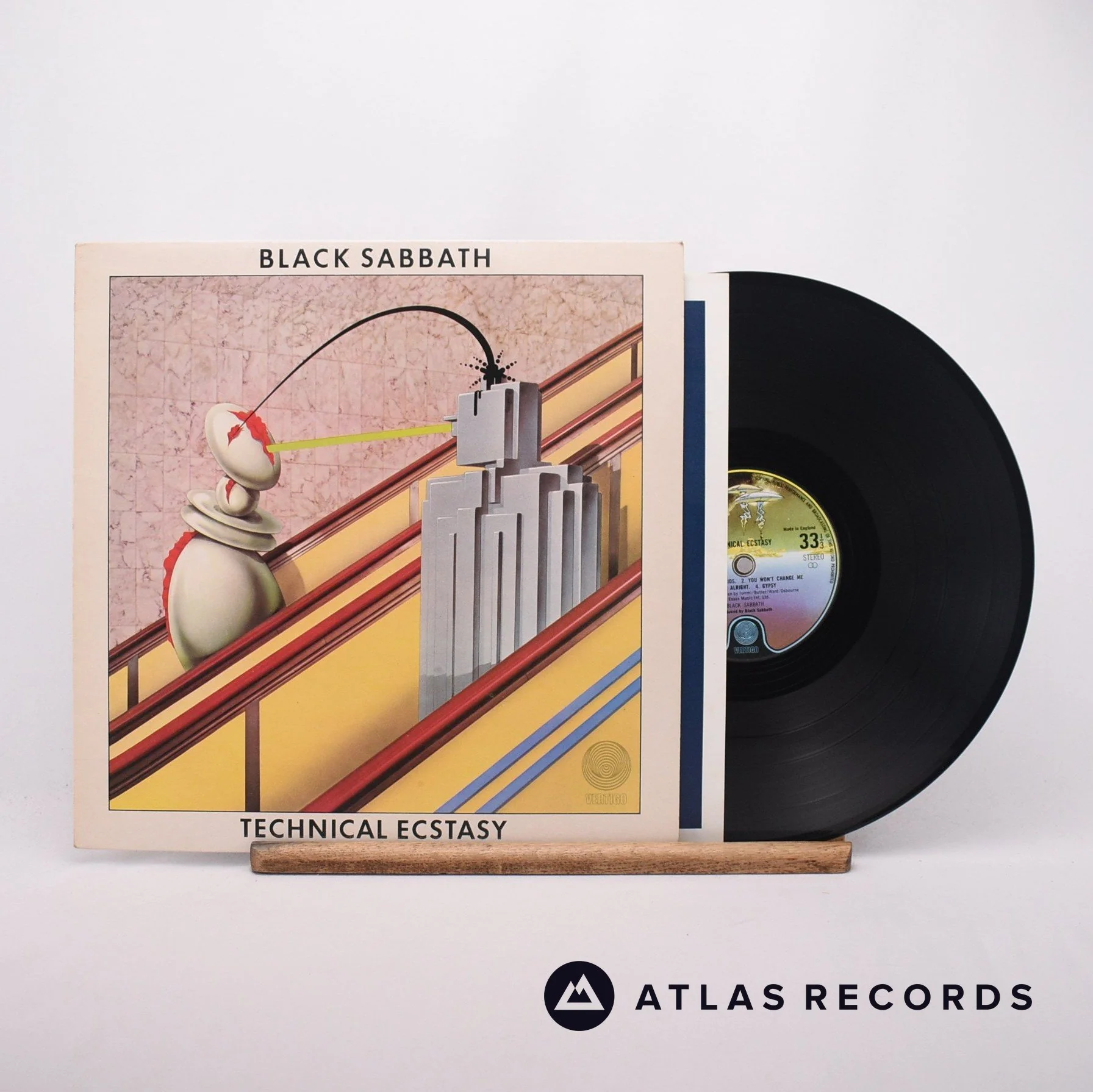 Black Sabbath - Technical Ecstasy - 1Y//5 2Y//5 LP Vinyl Record - EX/EX