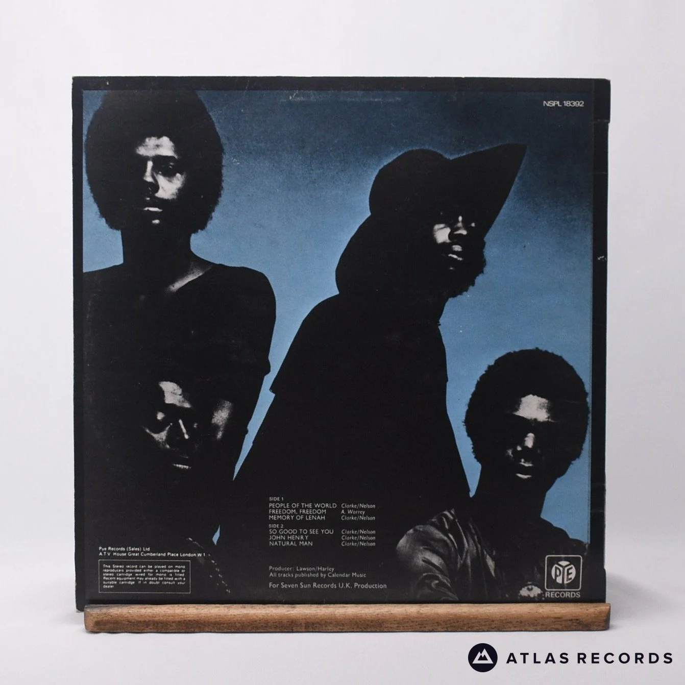 Black Velvet - People Of The World - A-3 B-1 LP Vinyl Record - VG+/VG+ - Image 2